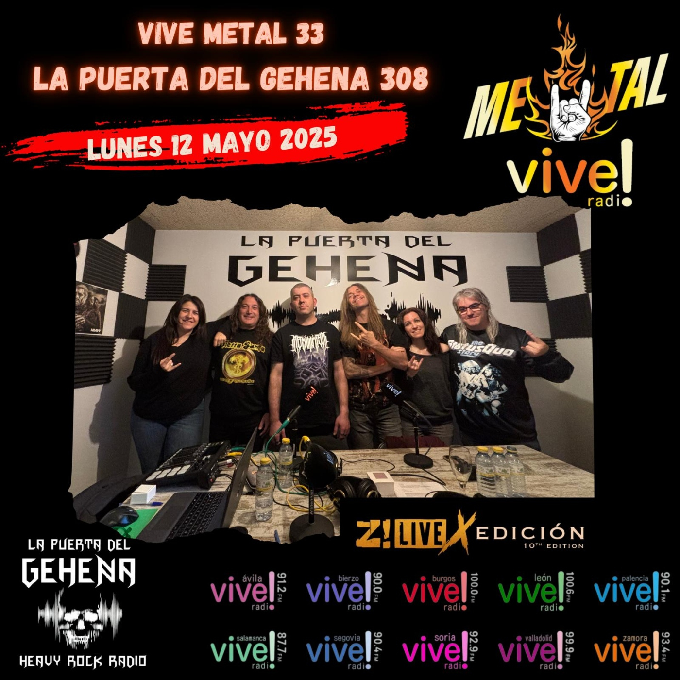 VIVE METAL Y LA PUERTA DEL GEHENA