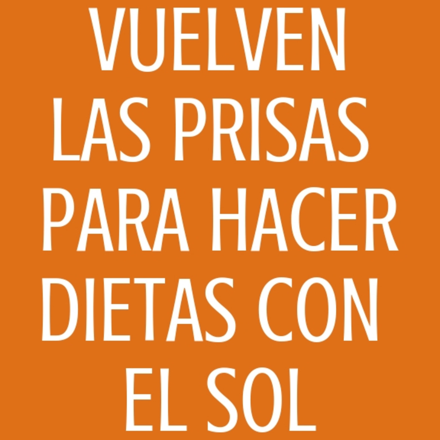Mis dietas para adelgazar