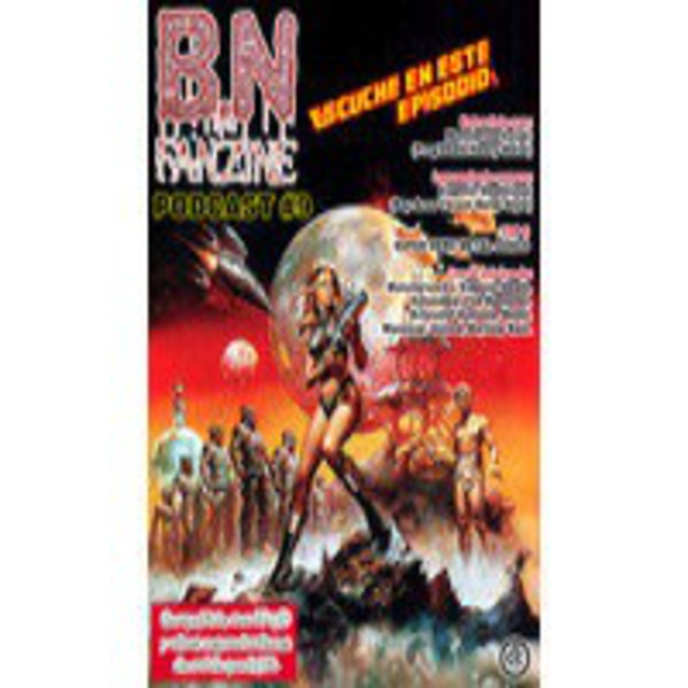 Bleeding Noise Podcast #9 Entrevista Monsterworks(uk) Especial Cómic #2 TOP 5 HEAVY METAL SUPER HERO SONGS