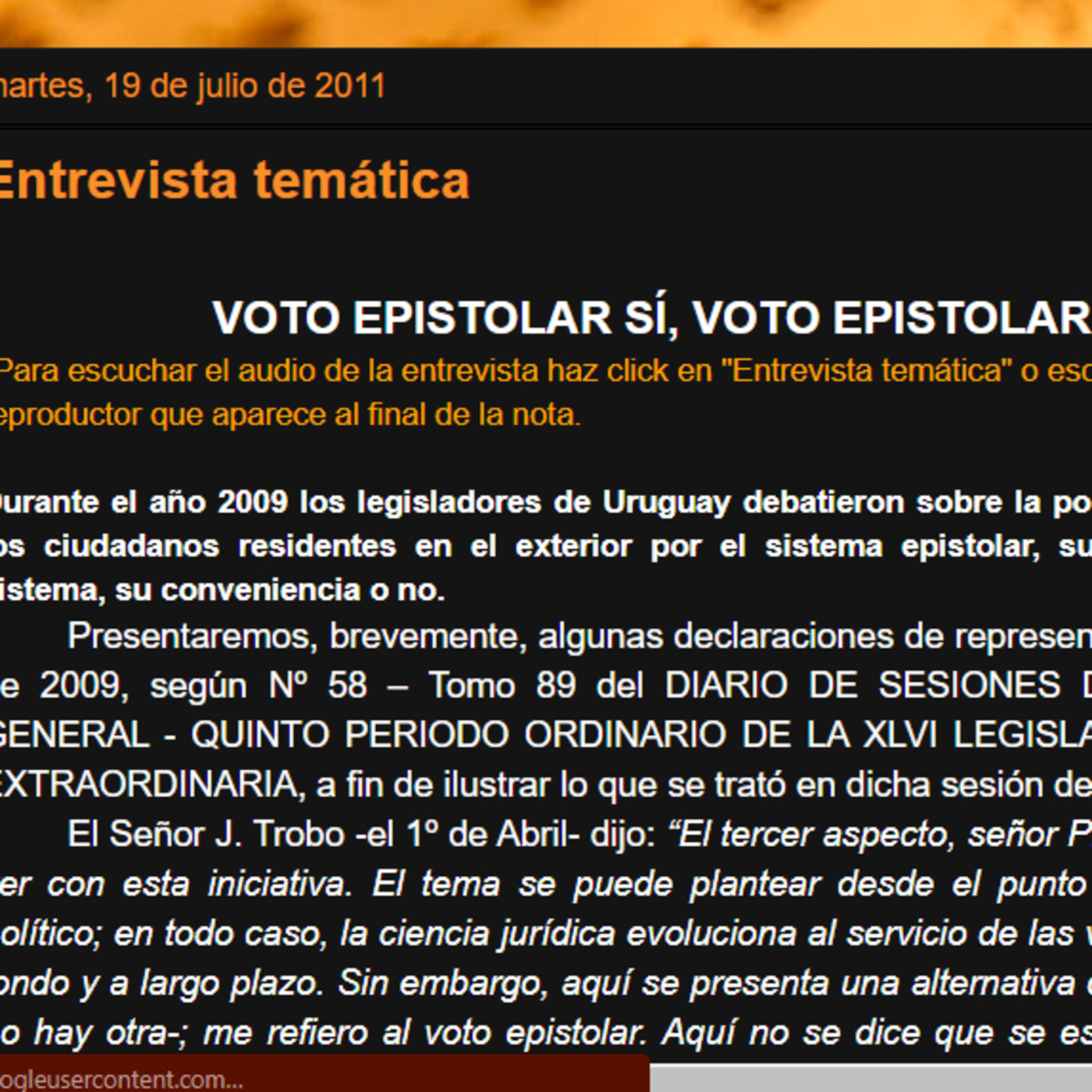 Podcast Entrevistas