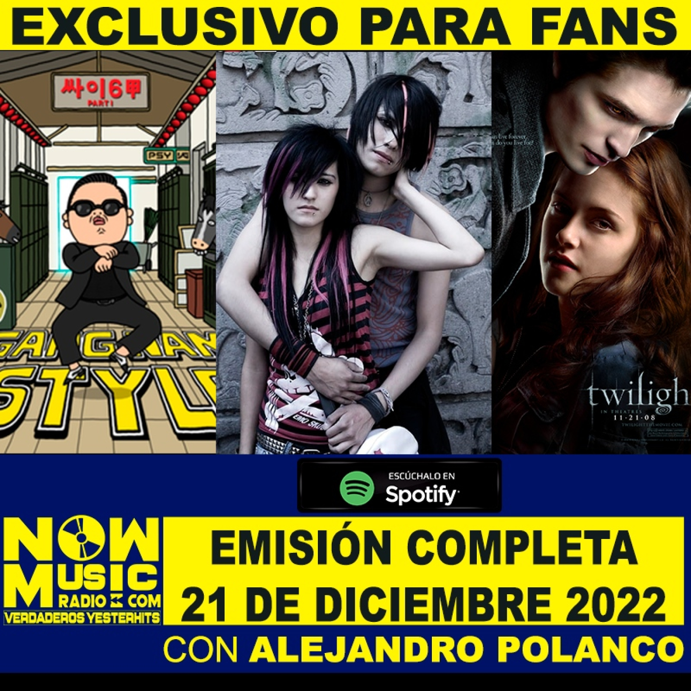Now Music Radio - Emisión 21 de Diciembre