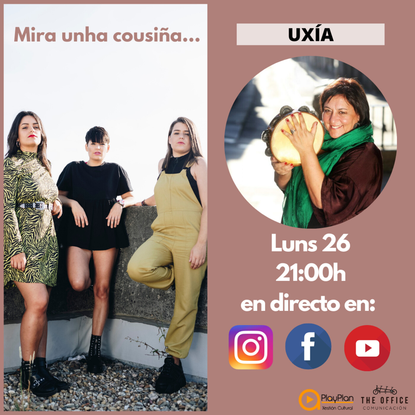 Mira unha cousiña