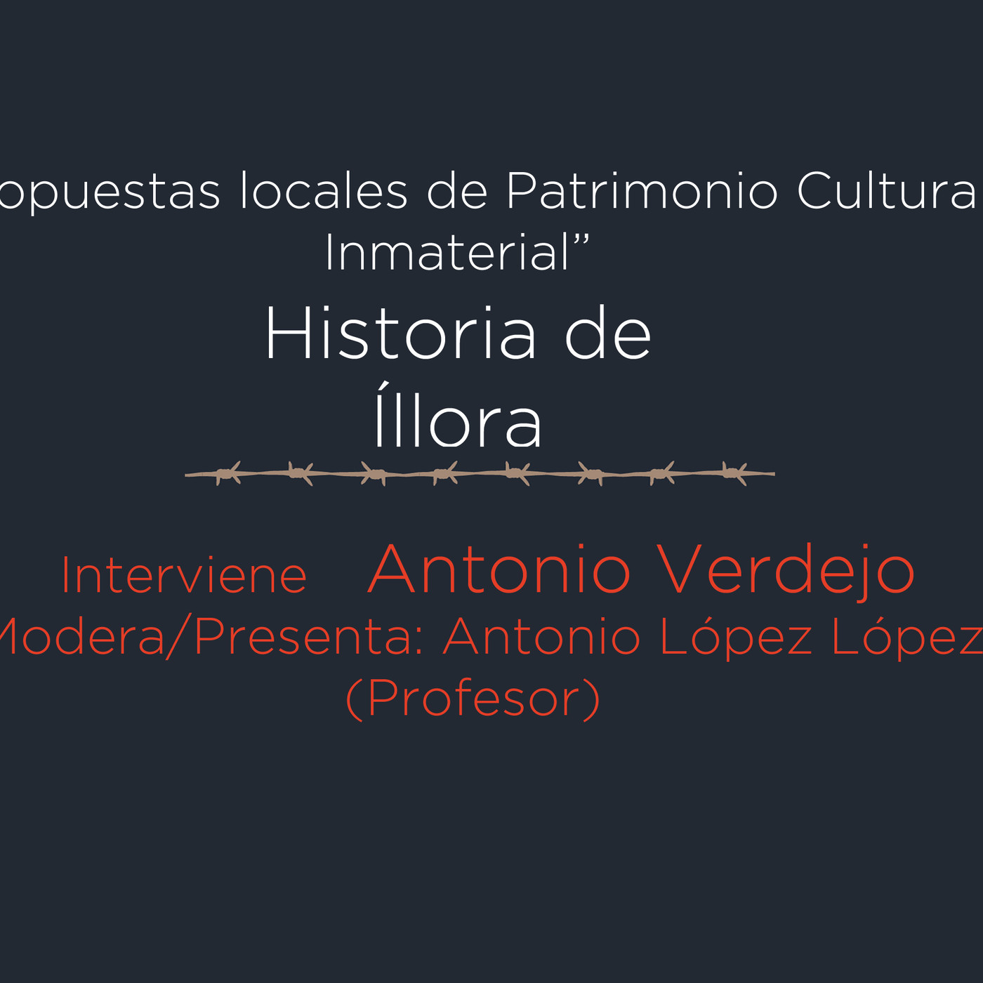 II FORO FOLK ISMAEL PEÑA DE PATRIMONIO INMATERIAL