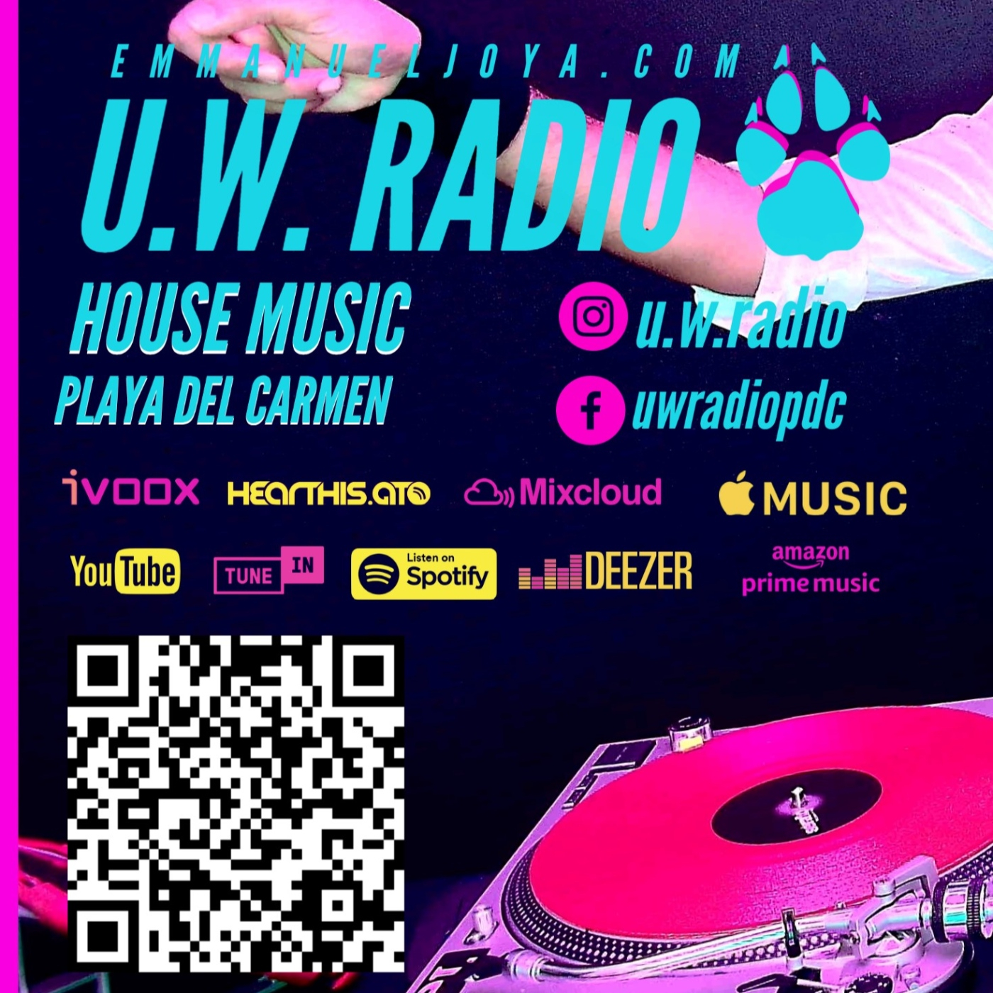 U.W.RADIO HOUSE MUSIC IN PLAYA DEL CARMEN VOL 55 episode artwork