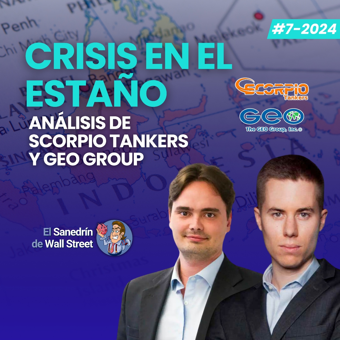 Ep.#7-2024 ¡CRISIS en el ESTAÑO! Resultados de SCORPIO TANKERS $STNG y GEO GROUP $GEO