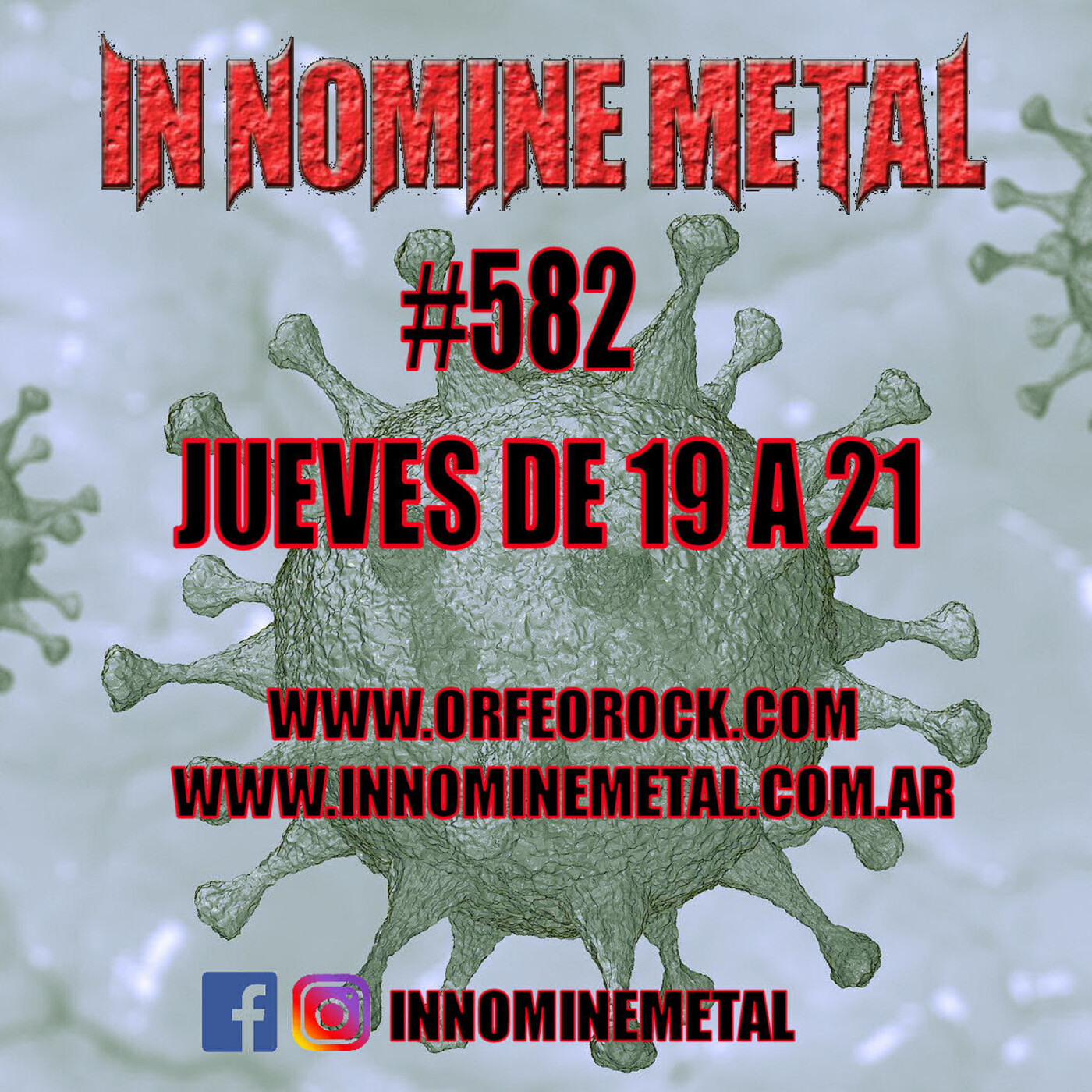 In Nomine Metal 582 - Jueves 01-07-2021 episode artwork