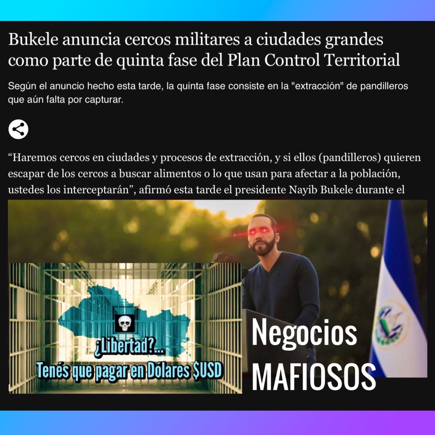 CERCADOS, EXTRAÍDOS Y EXTORSIONADOS (¿ELLOS?...NO ¡HASTA VOS!) / César Fuentes / 24NOV22 episode artwork