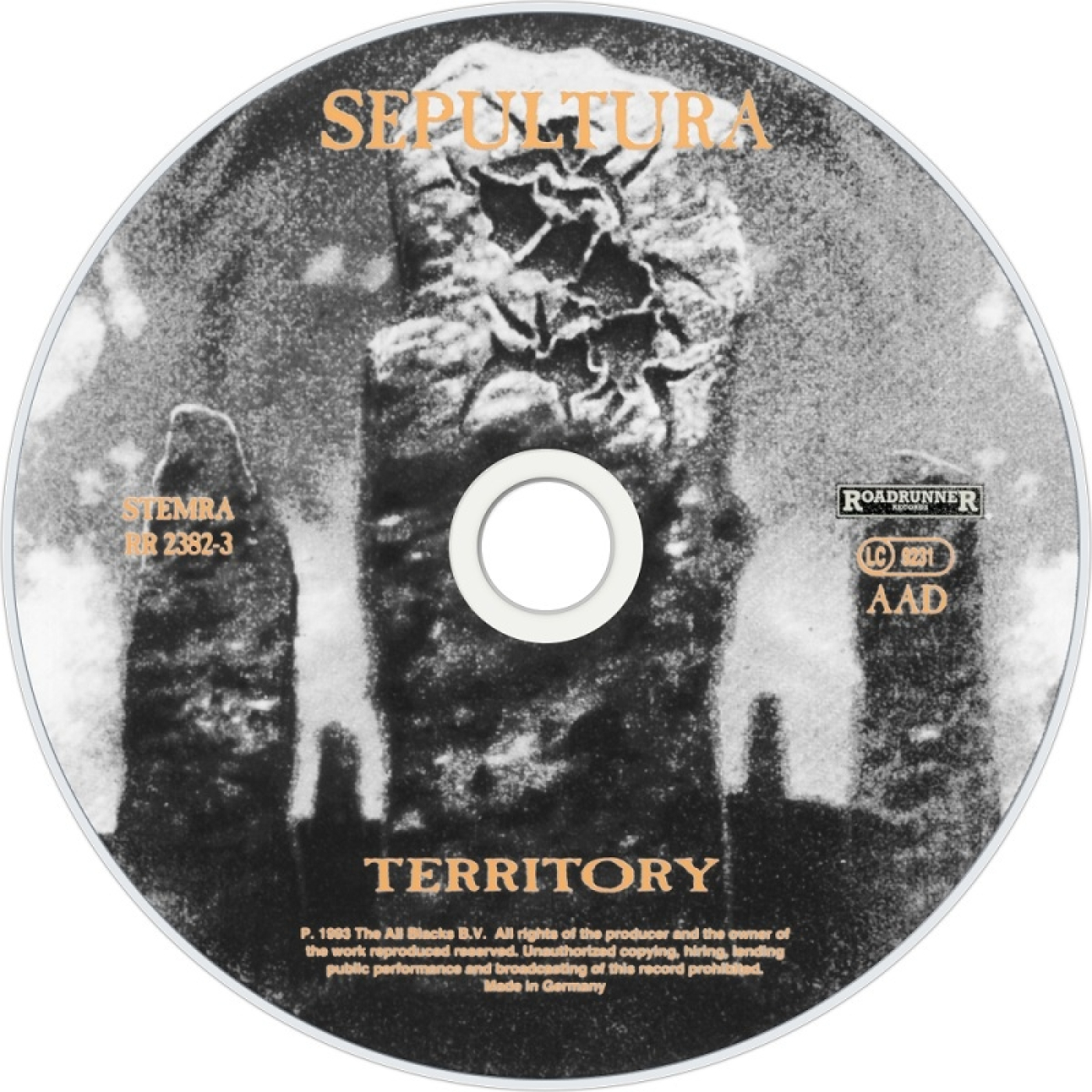 Sepultura Territory año 1994.- episode artwork