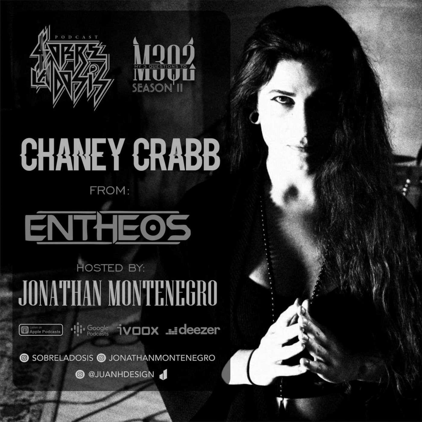 My 3 Questions To: Chaney Crabb (Entheos) episode artwork