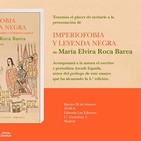 H files 39 - Presentación de 'Imperiofobia y leyenda negra' en la Librería Los Editores por A. Espada y M.E. Roca Barea
