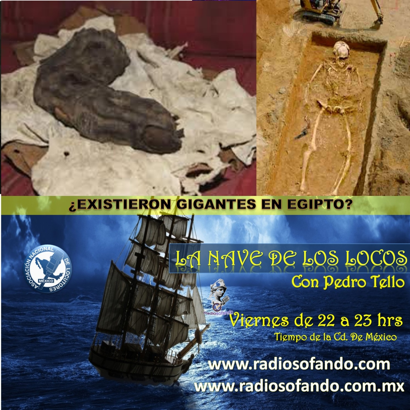 La Nave de los Locos_EXISTIERON GIGANTES EN EGIPTO_28-11-2025 episode artwork
