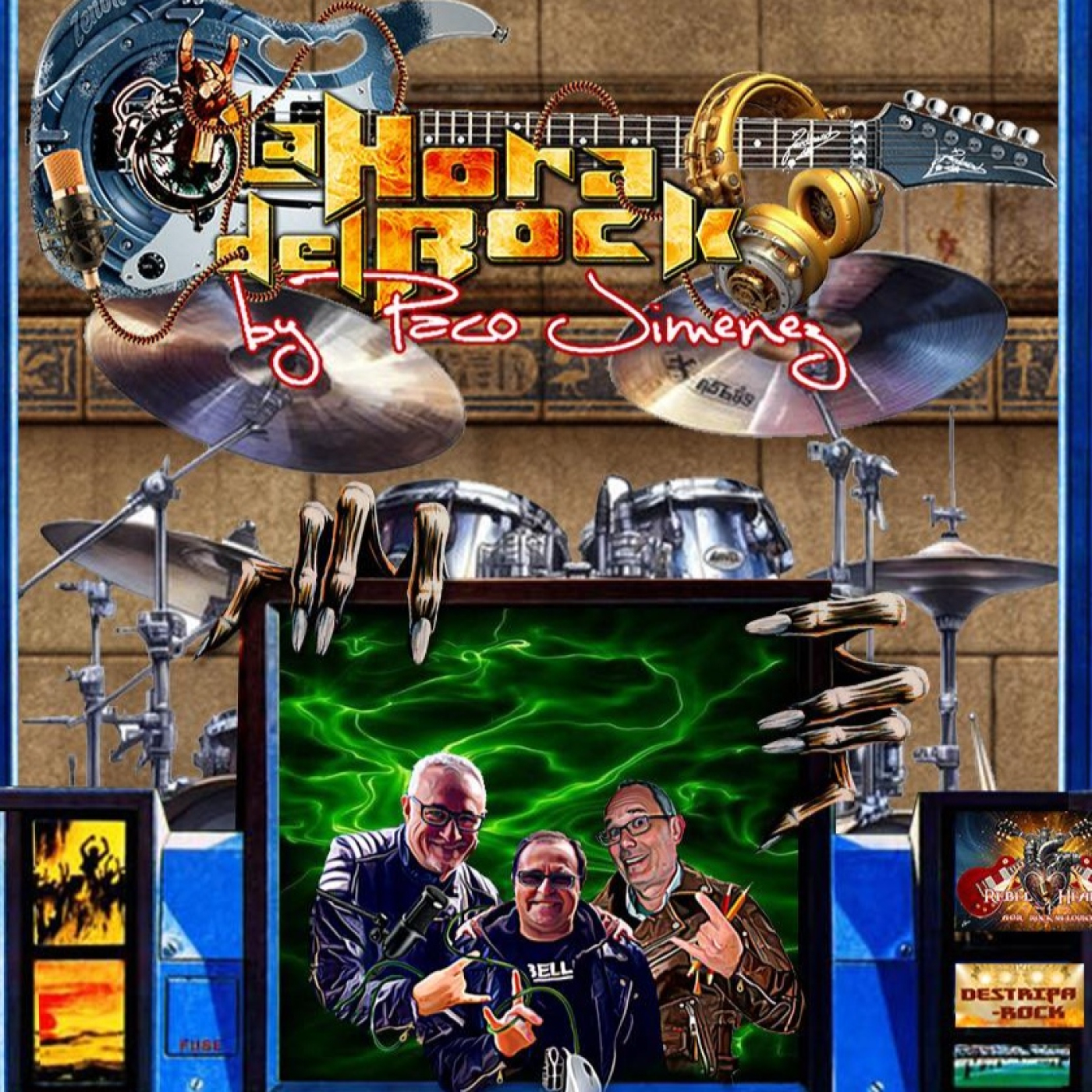 LA HORA DEL ROCK CON PACO,ZENÓN Y FERNANDO