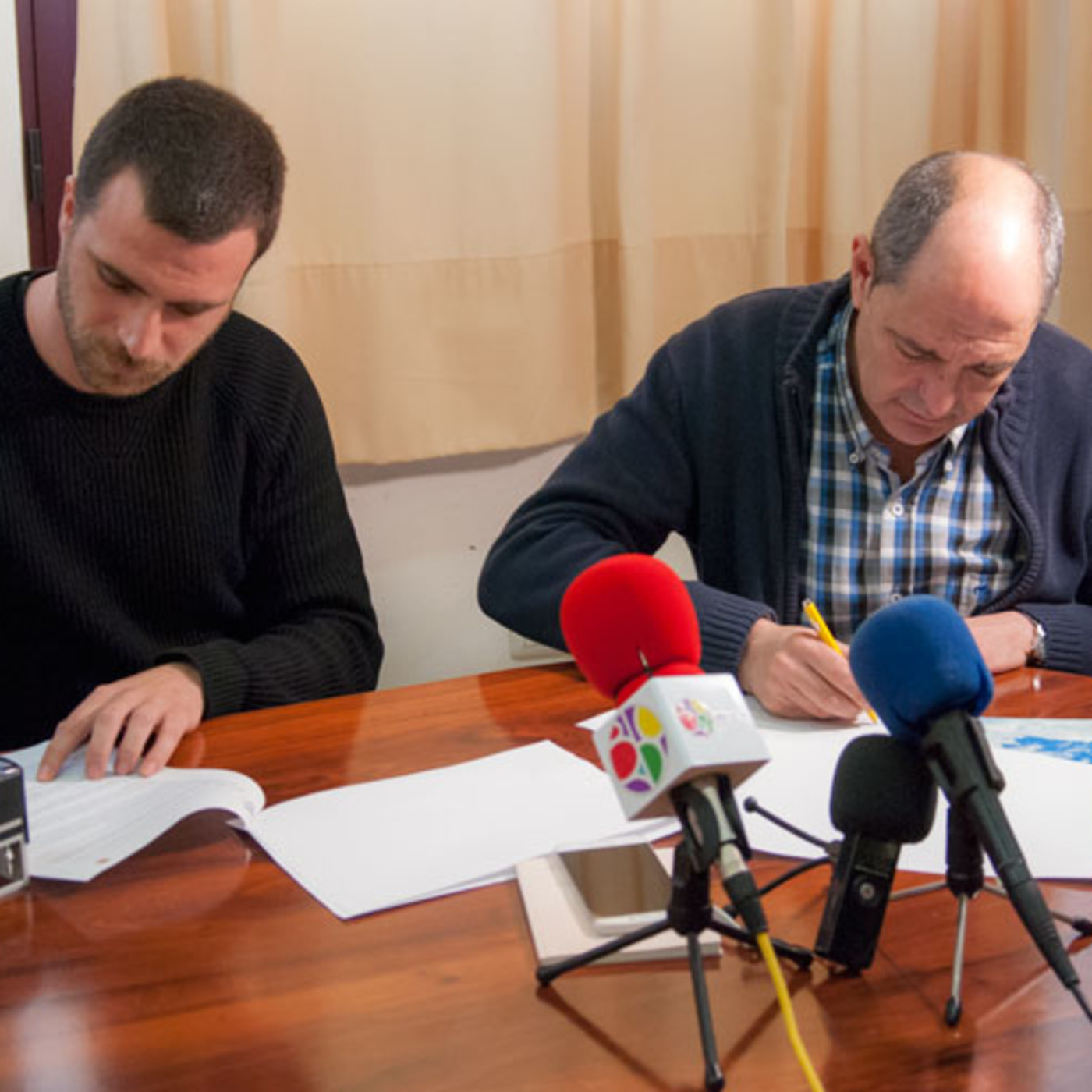 Entrevistas y ruedas de prensa