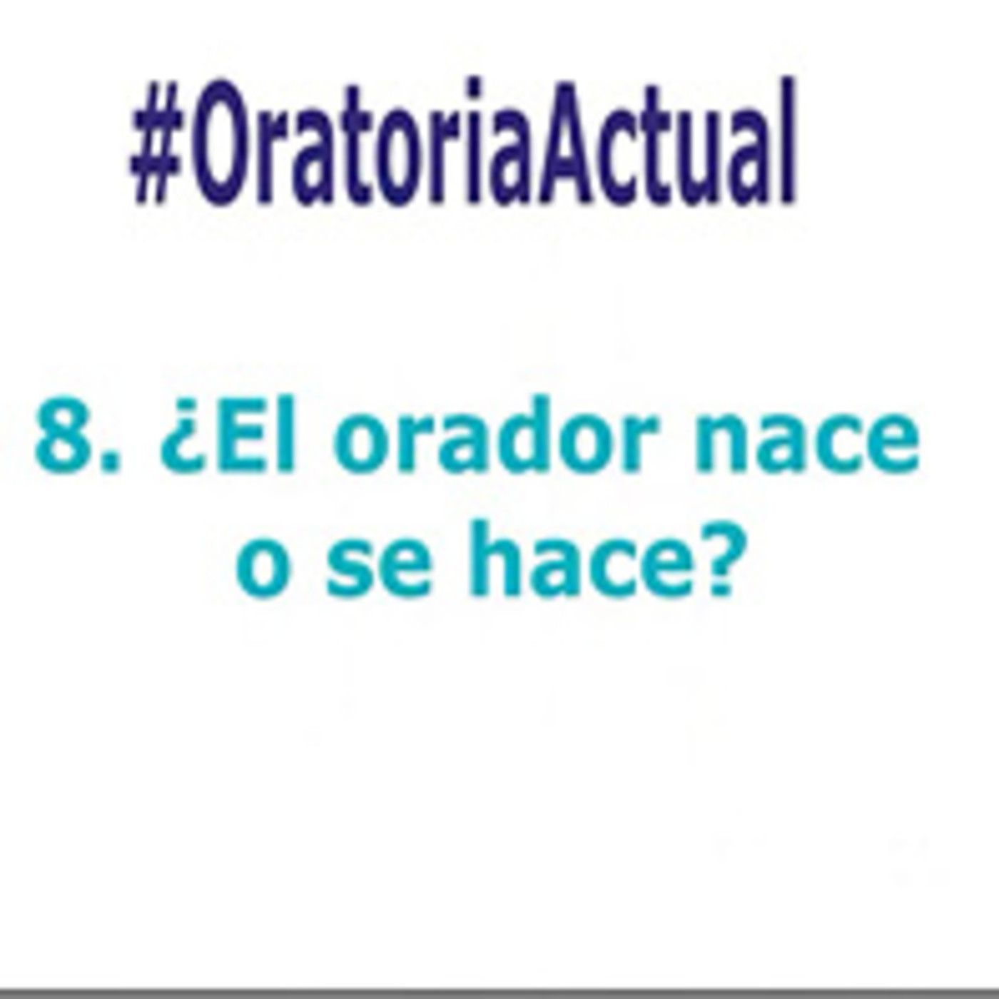 Oratoria Actual