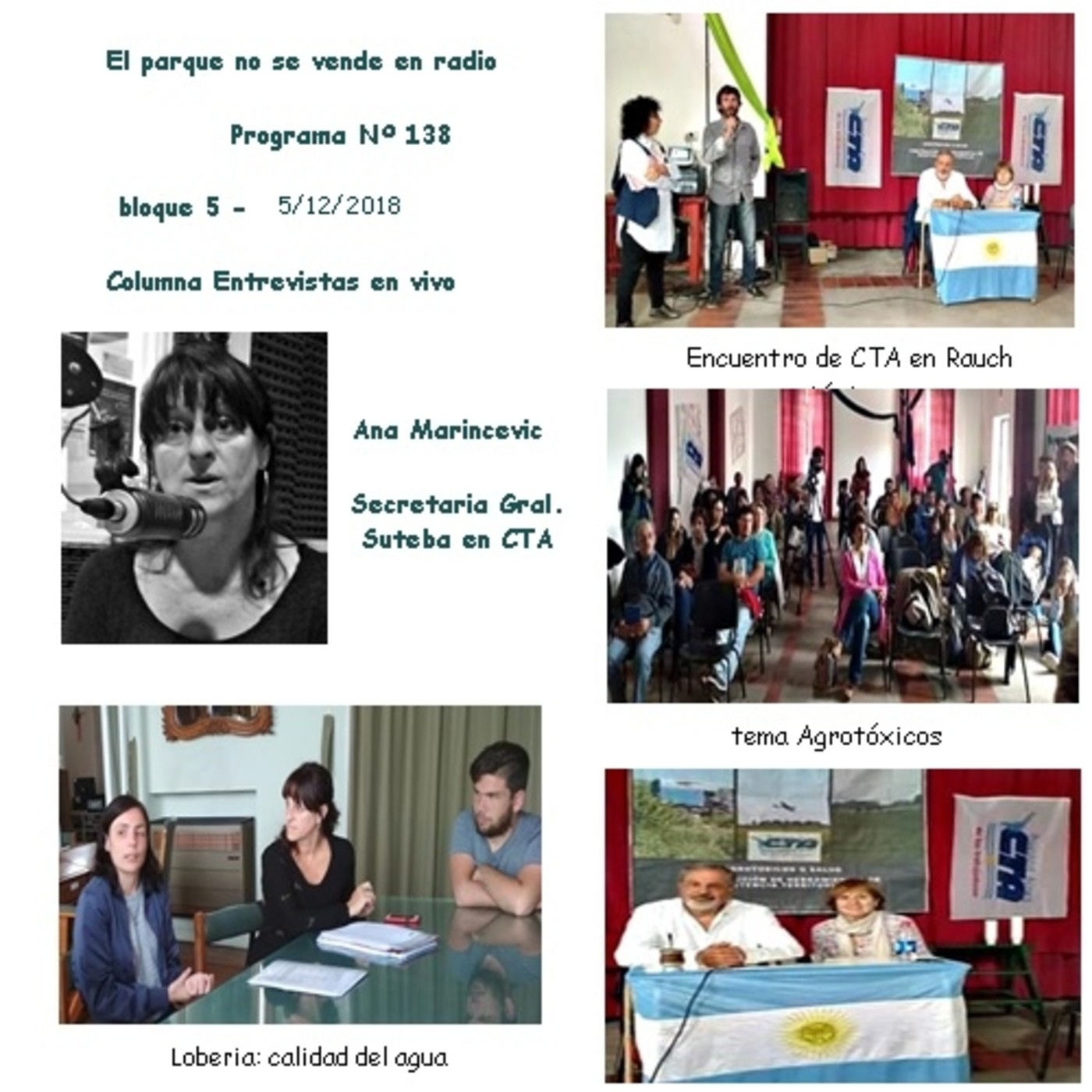 El parque no se vende en radio