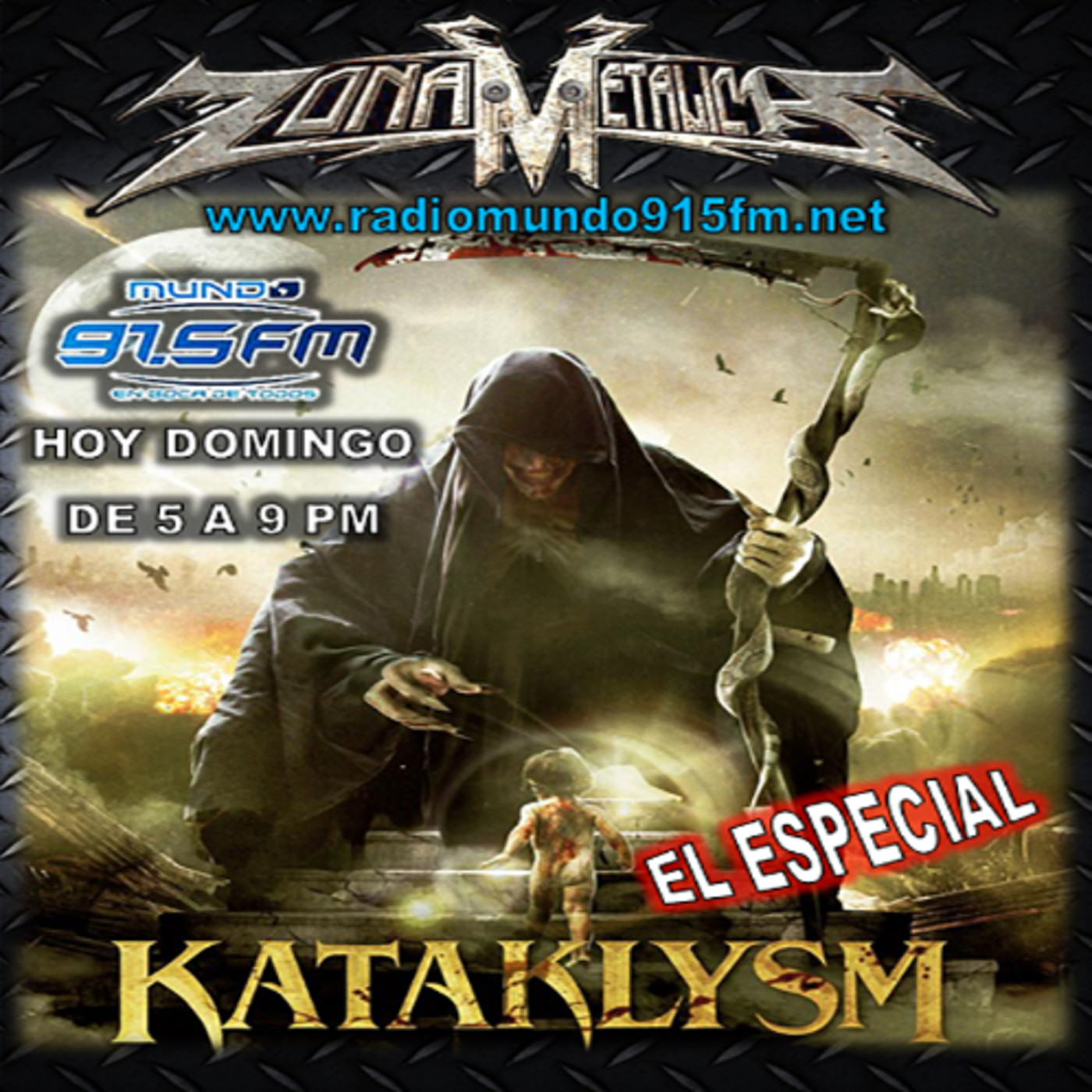 ZONA METALICA ESPECIAL DE KATACLYSM 17- diciembre-2017 episode artwork