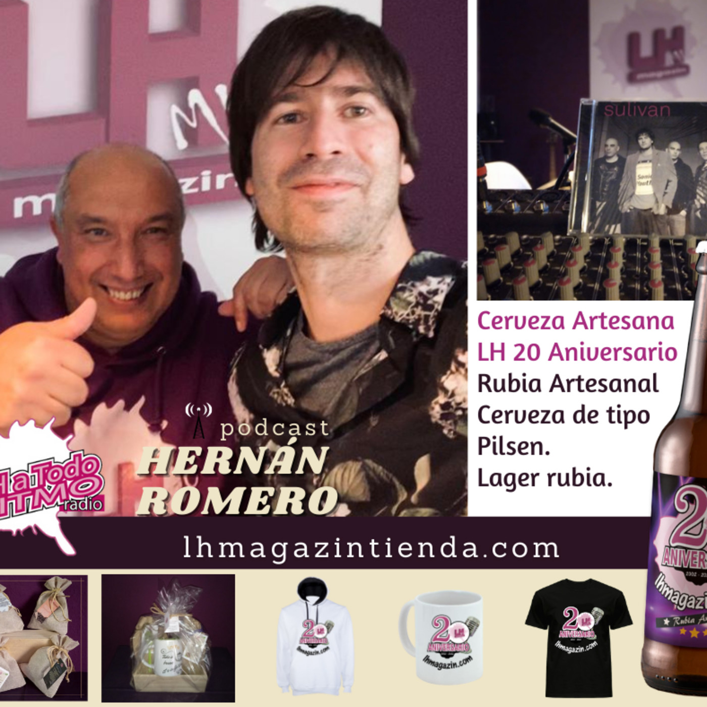 LH a Todo Ritmo - Hernán Romero nos estrena su último single “Necesitas amor” de su segundo disco episode artwork