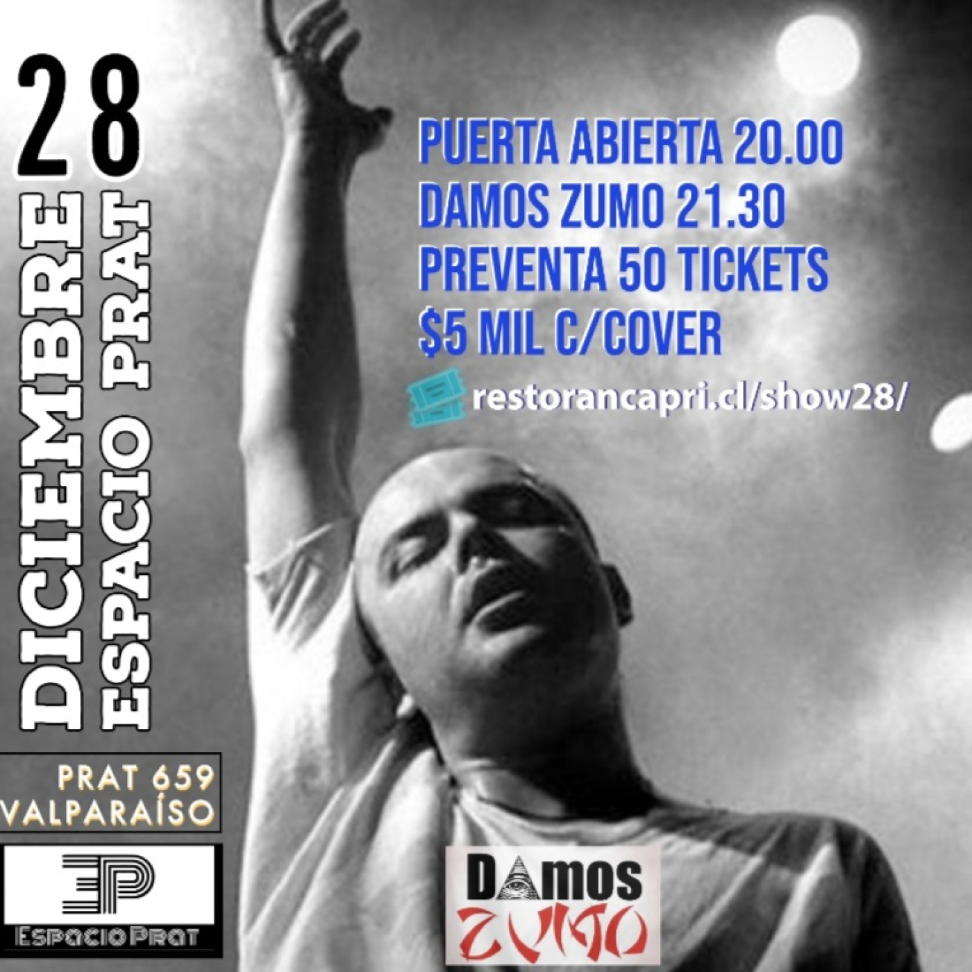 PODCAST: CONVERSAMOS CON CESAR PINCHEIRA DE “DAMOS ZUMO” Y LA ULTIMA FIESTA DEL 2022 episode artwork
