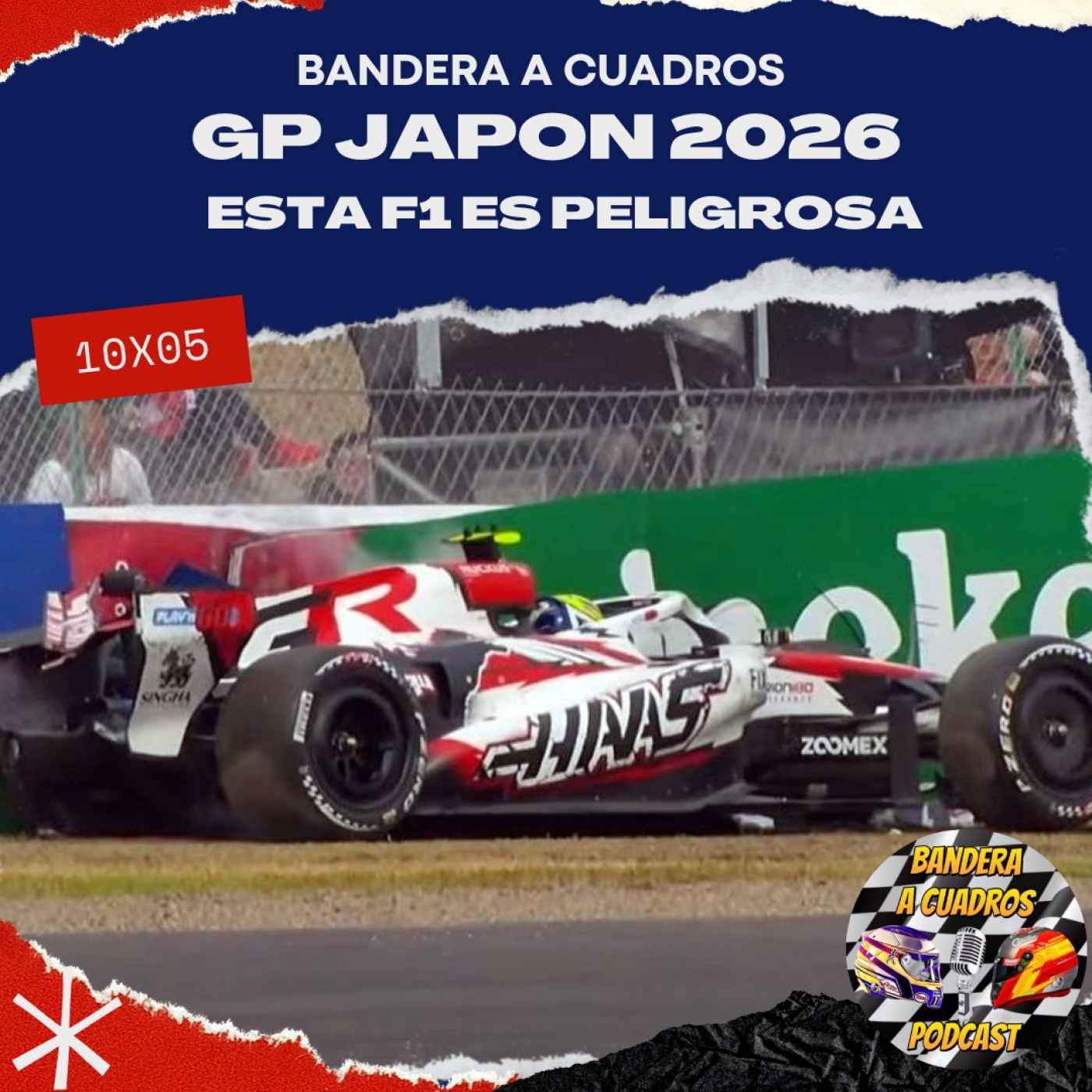 10×05 ¡BRUTAL! El ACCIDENTE de BEARMAN a 50G sacude SUZUKA | GP de JAPÓN 2026. ANALISIS GP SUZUKA!!!