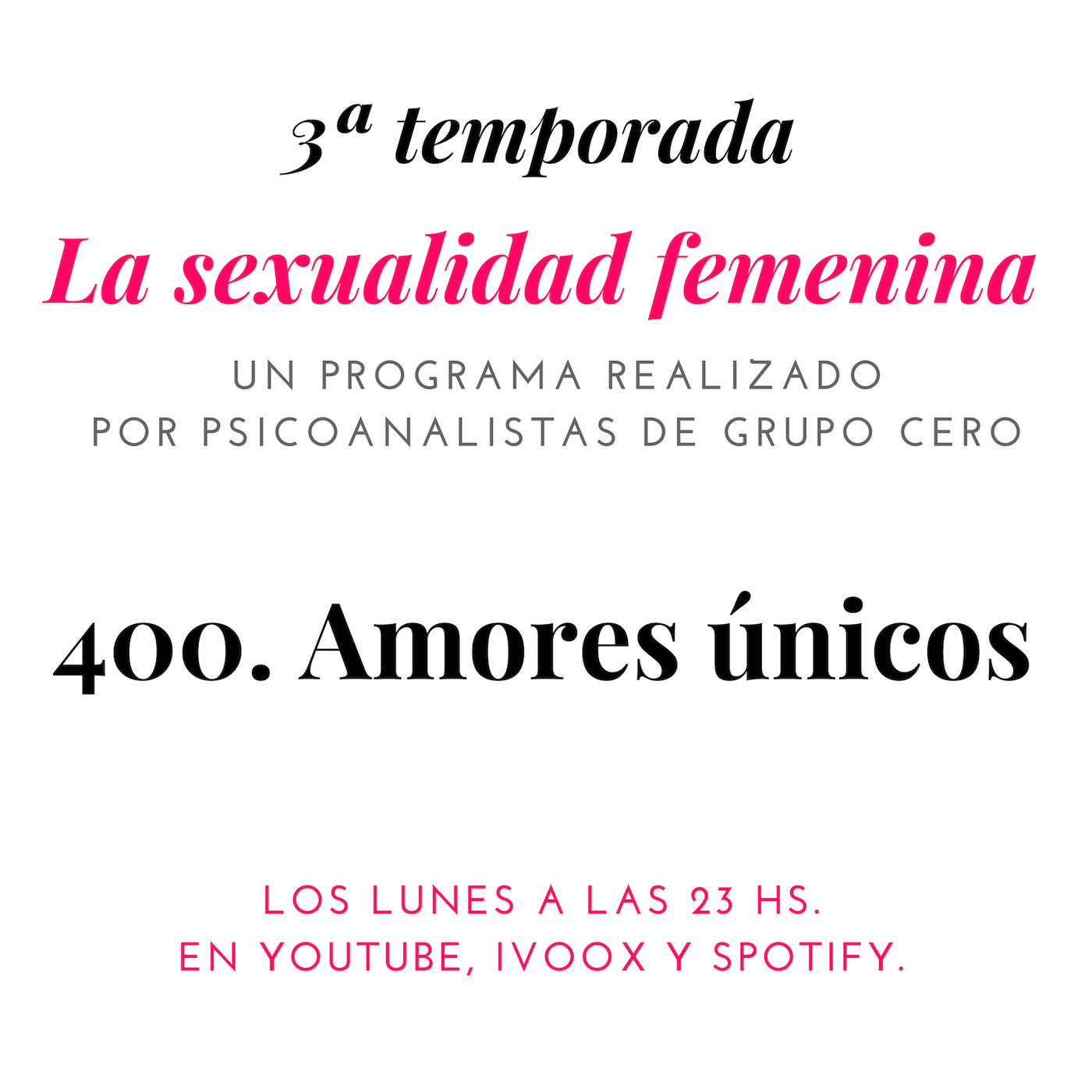 La sexualidad femenina radio.
