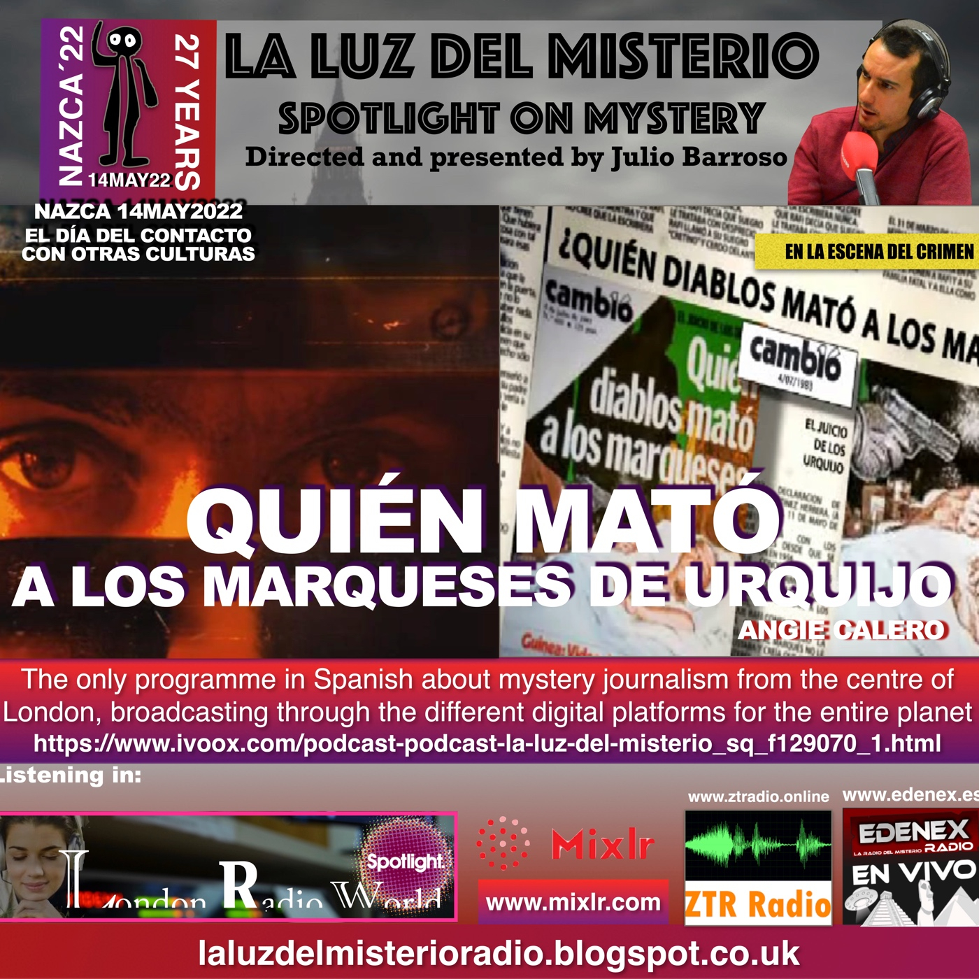 Quién mató a los Marqueses de Urquijo con Angie Calero