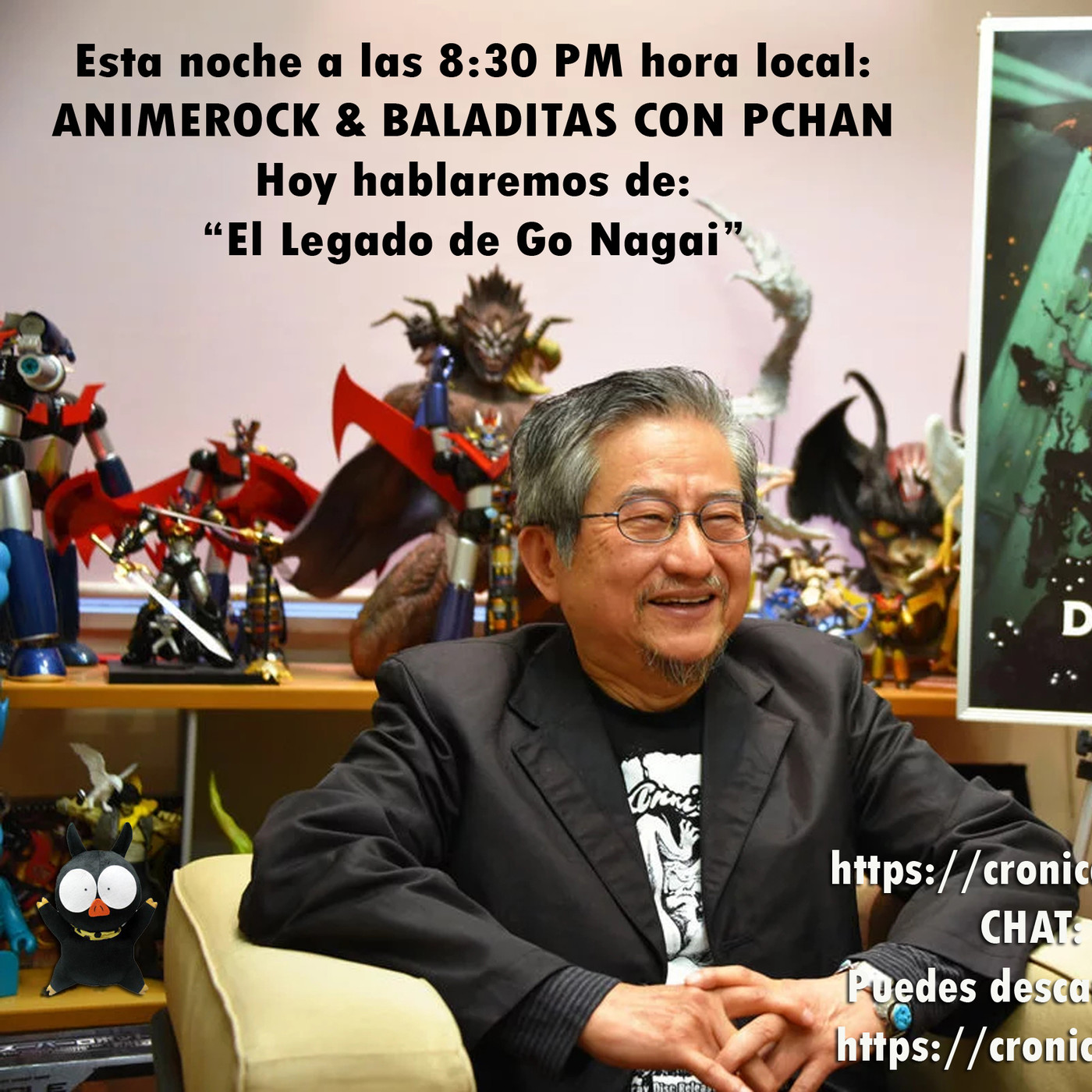 Descripción de Animerock & Baladitas con Pchan 25 de Noviembre del 2019 episode artwork