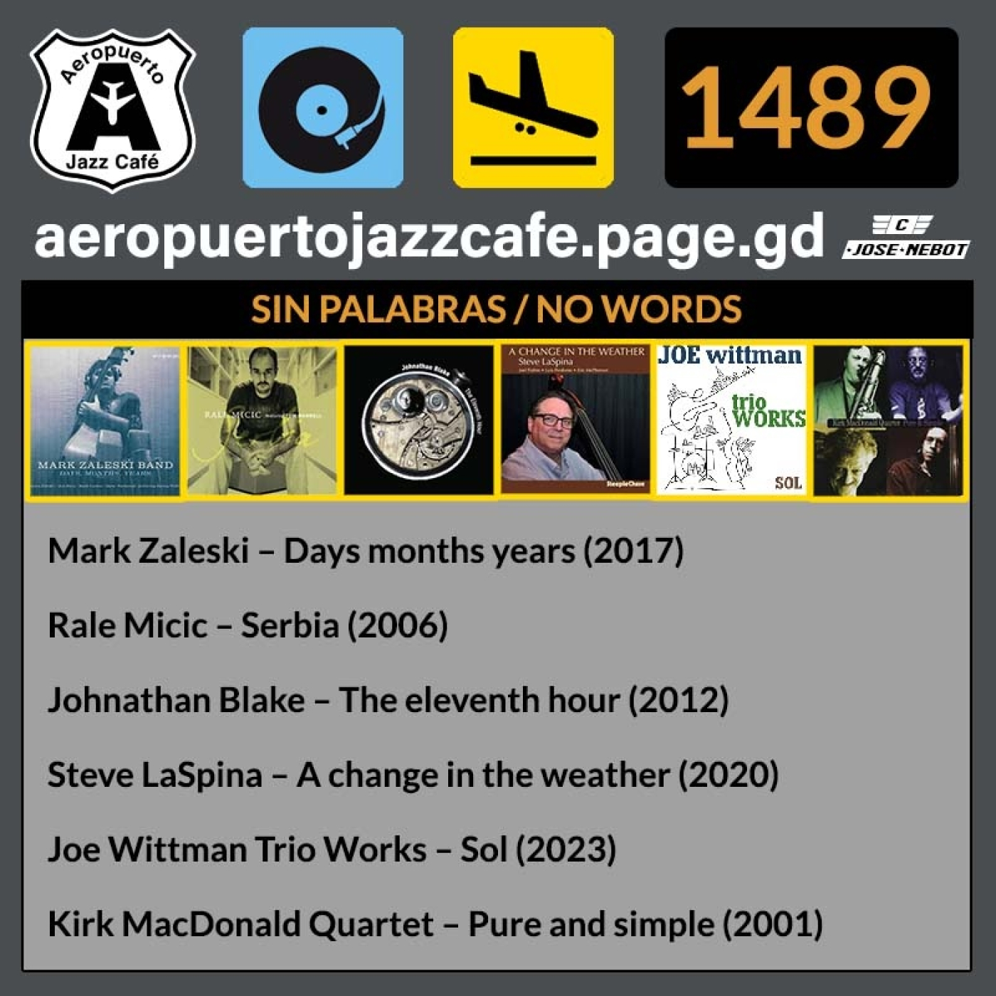 Aeropuerto Jazz Café 1489-NW episode artwork
