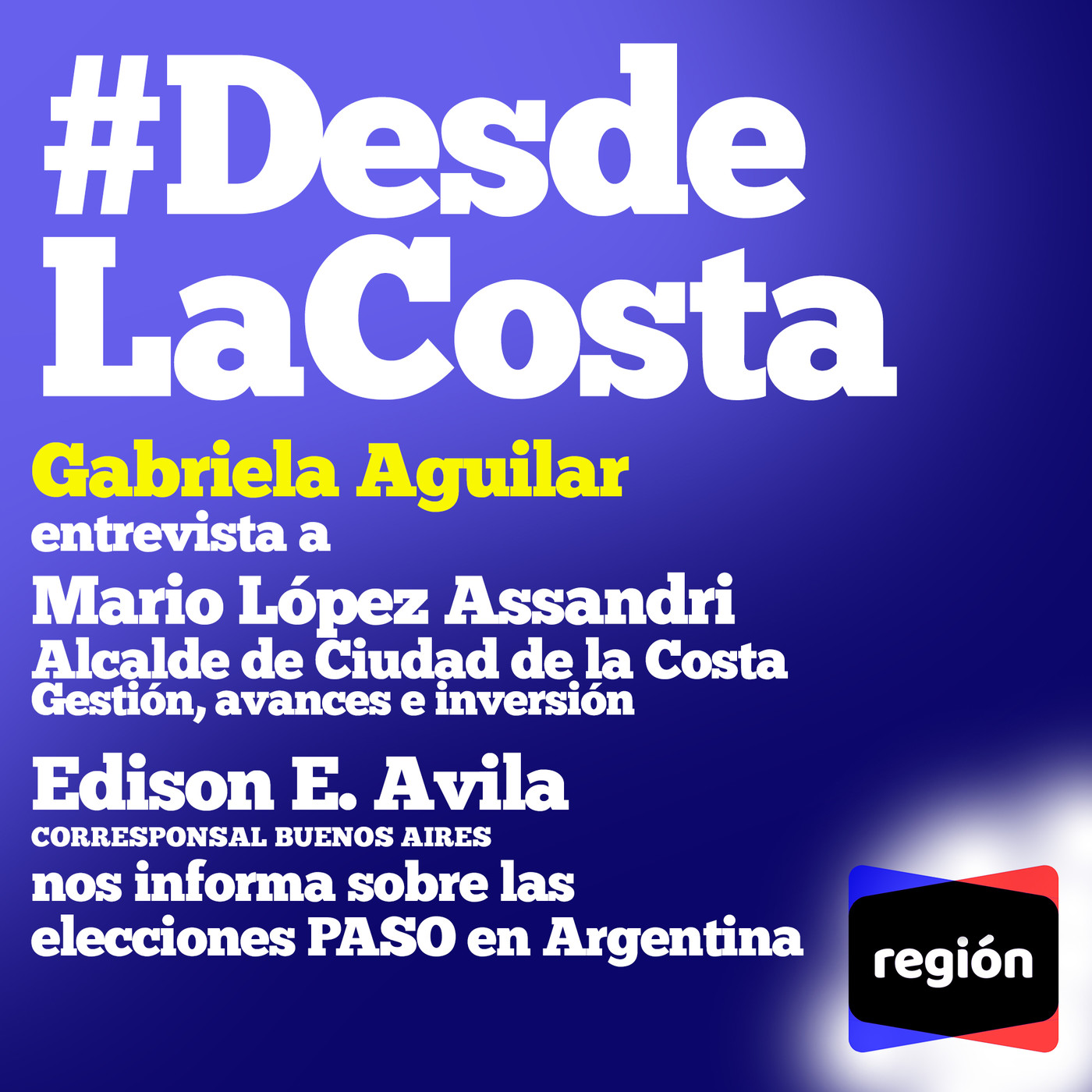 #DesdeLaCosta