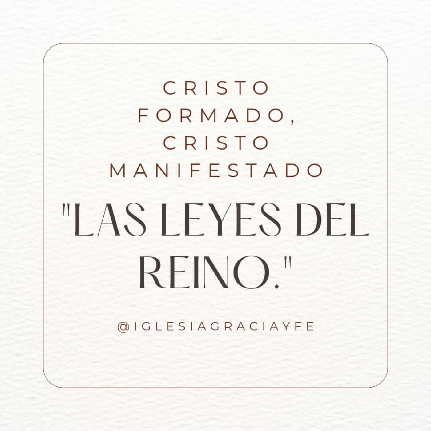 Las Leyes Del Reino (Cristo formado, Cristo manifestado 16) - Pastor Kenneth Solá episode artwork