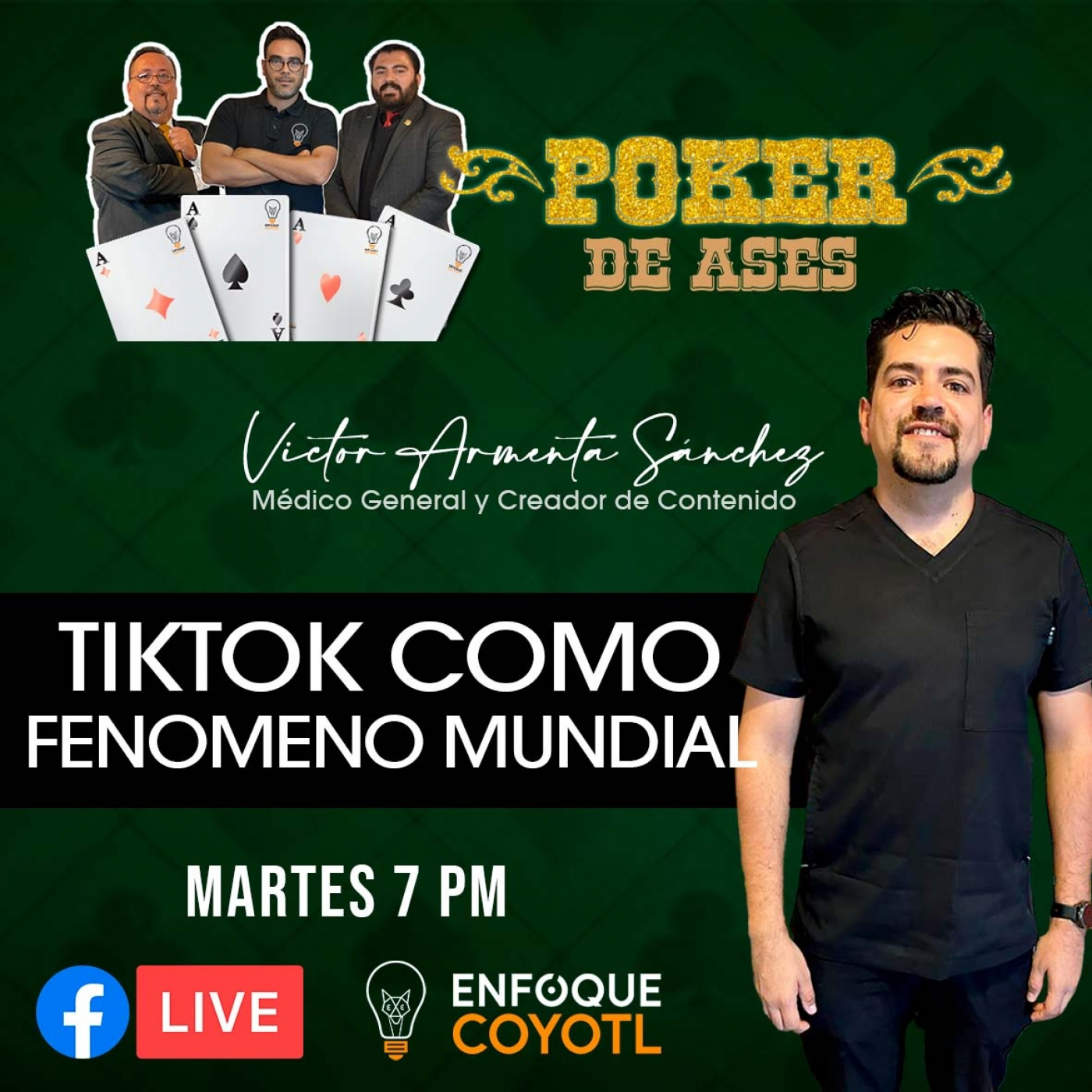 POKER DE ASES - CON ENFOQUE