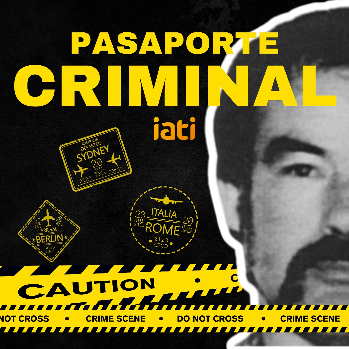 Pasaporte Criminal, Crímenes y Viajes