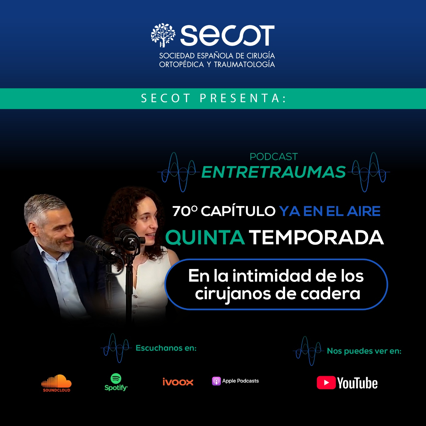 En la intimidad de los cirujanos de cadera