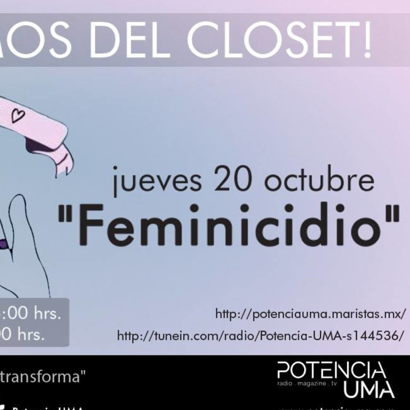 ¡Salgamos del clóset! #niunamenos episode artwork