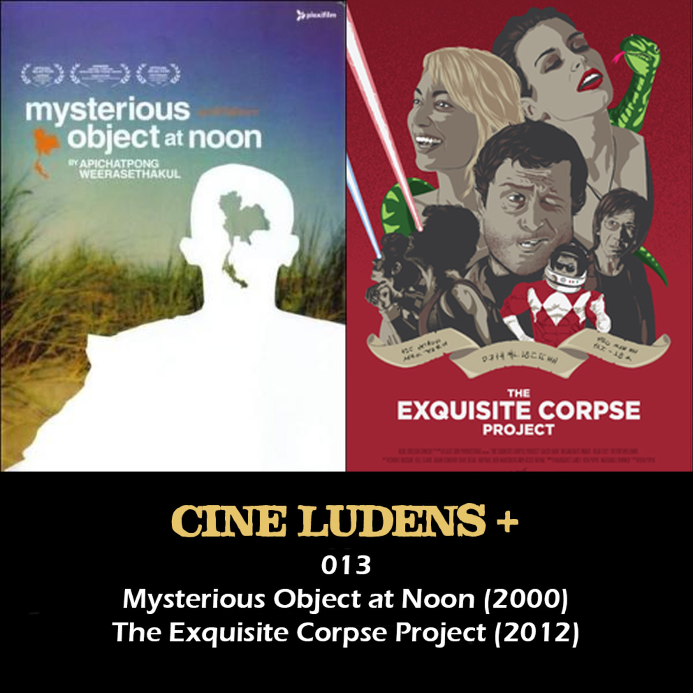 Cine Ludens Plus #013 - Cadáver exquisito y cine: Mysterious Object at Noon (2000) y The Exquisite Corpse Project (2012) episode artwork