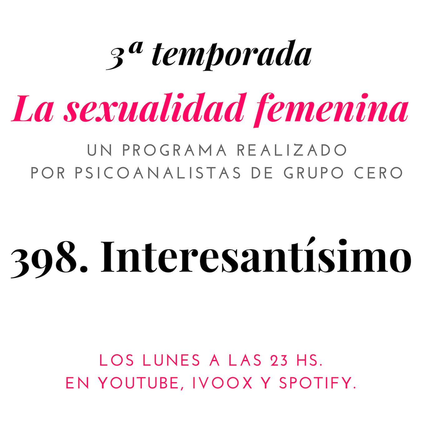La sexualidad femenina radio.