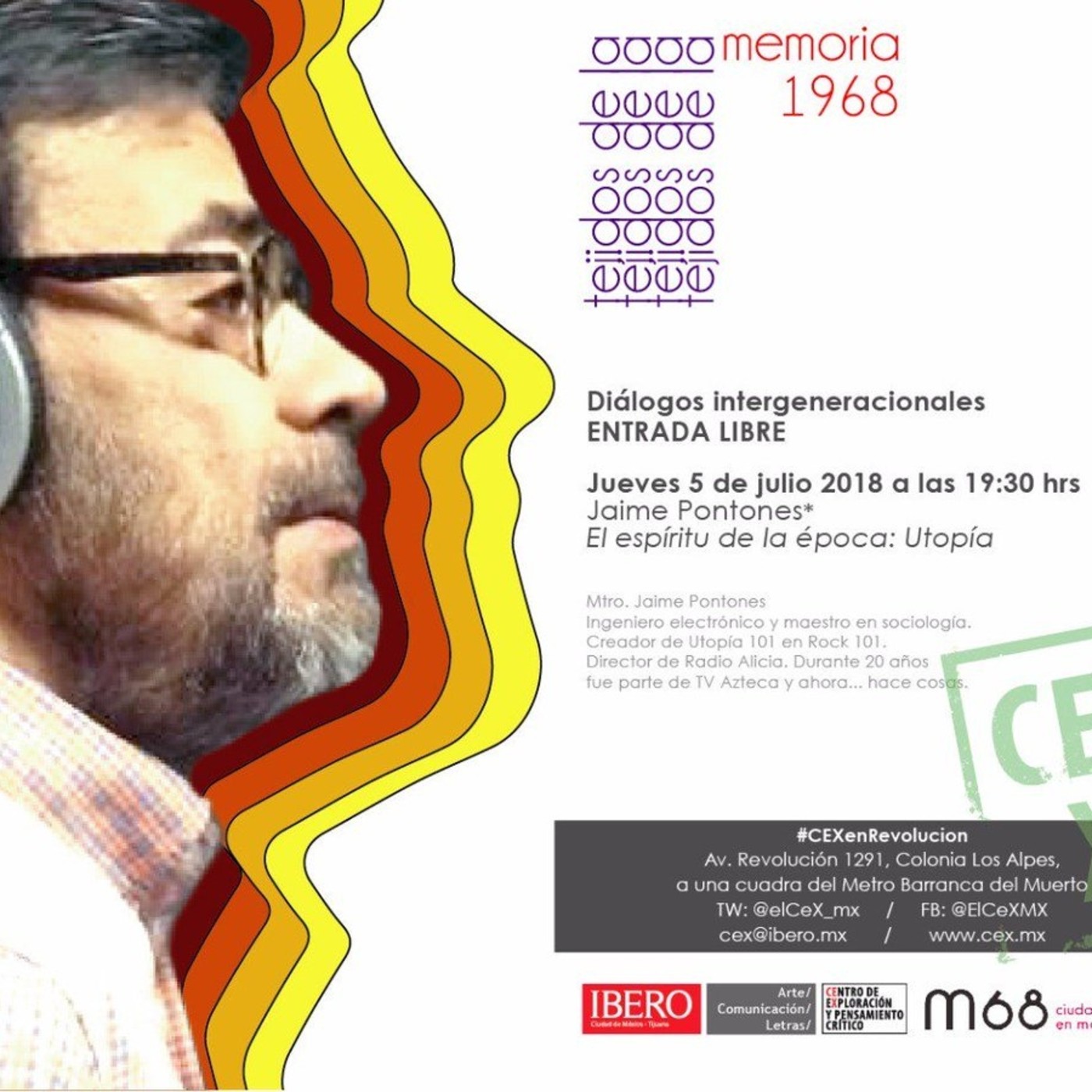 Tres momentos del espíritu del 68: tejidos de la memoria