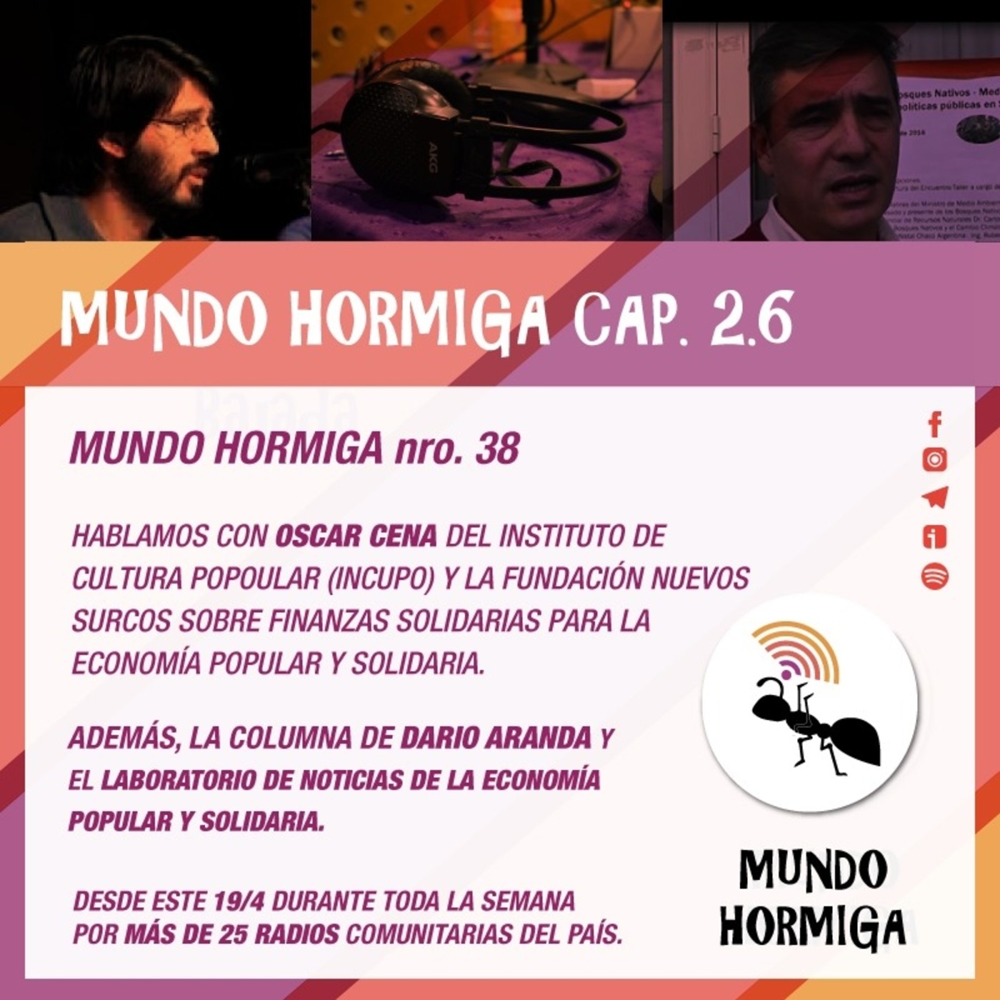 Mundo Hormiga 19 de abril - Bloque 01 episode artwork