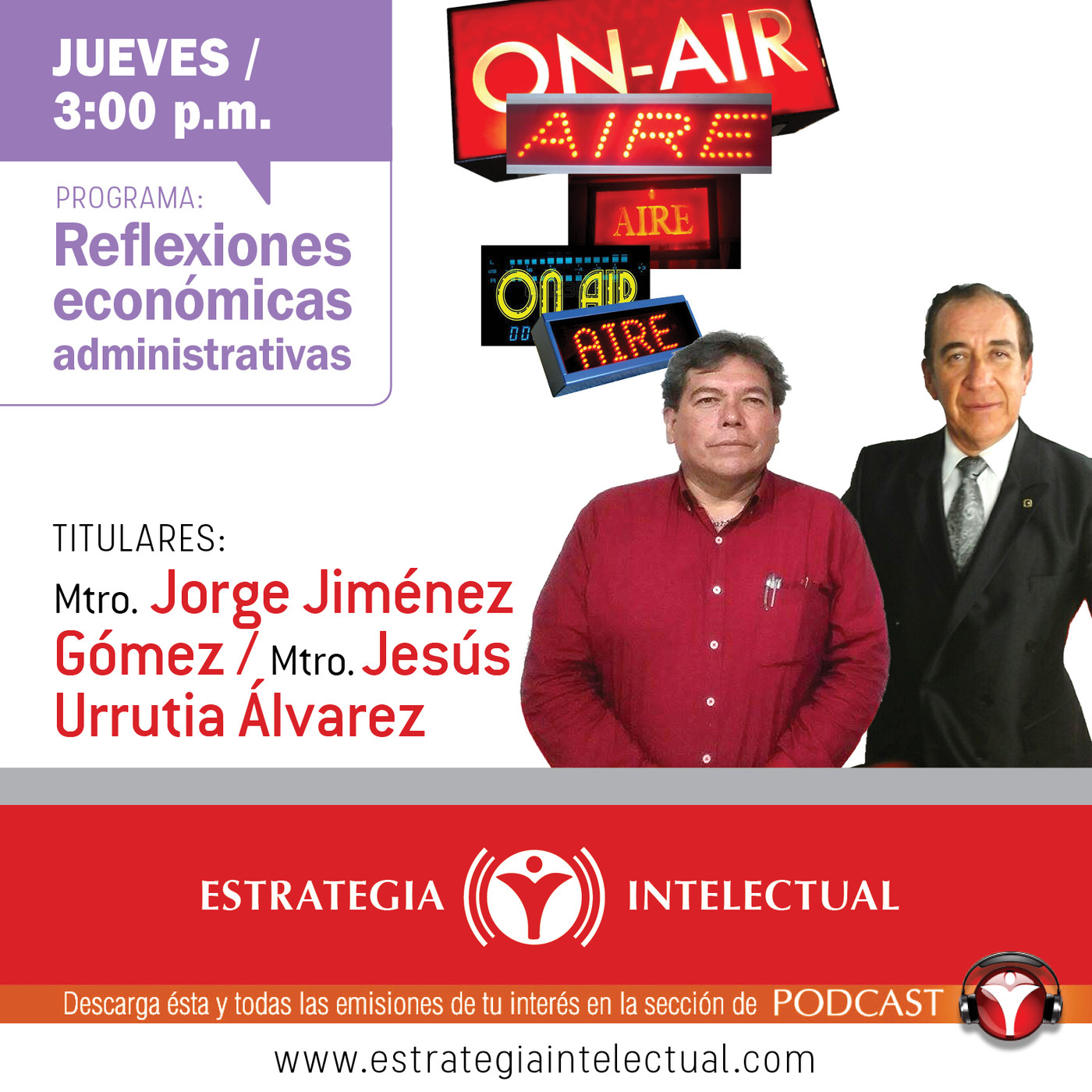 Reflexiones económicas administrativas (3 DE MAYO DE 2018) episode artwork