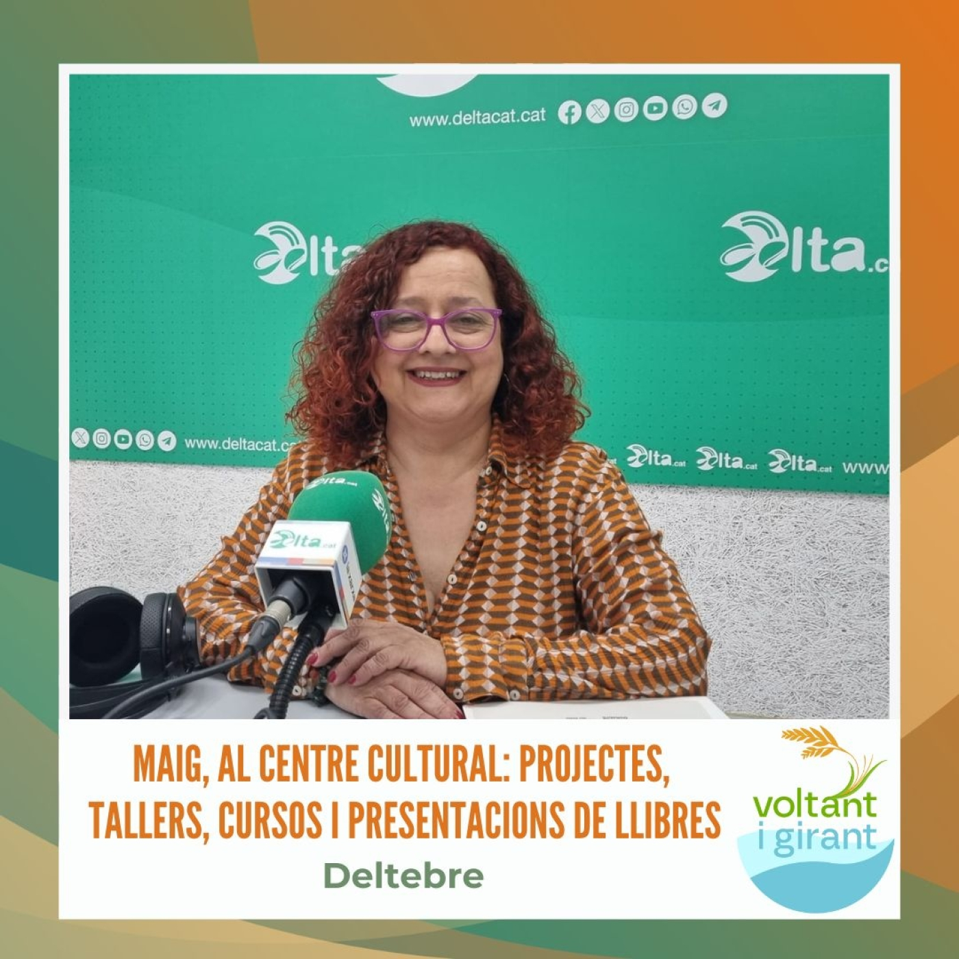 Maig, al Centre Cultural del Delta: projectes, tallers, cursos i presentacions de llibres episode artwork