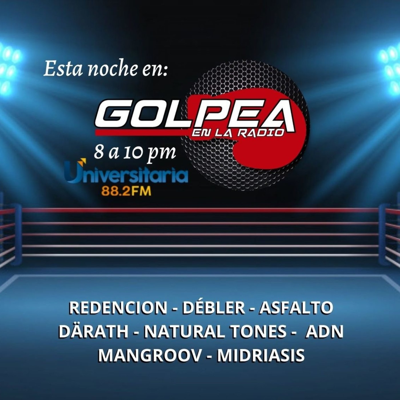 GOLPEA EN LA RADIO