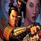 La Viñeta. El Samurai , el Yakuza y el Superman de Romita jugando al Candy Crash.
