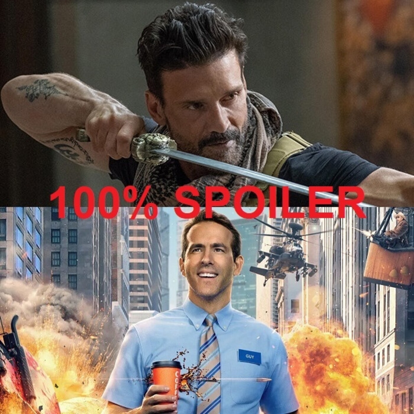 100% Spoiler 5.38. Especial Boss level y Free guy. episode artwork