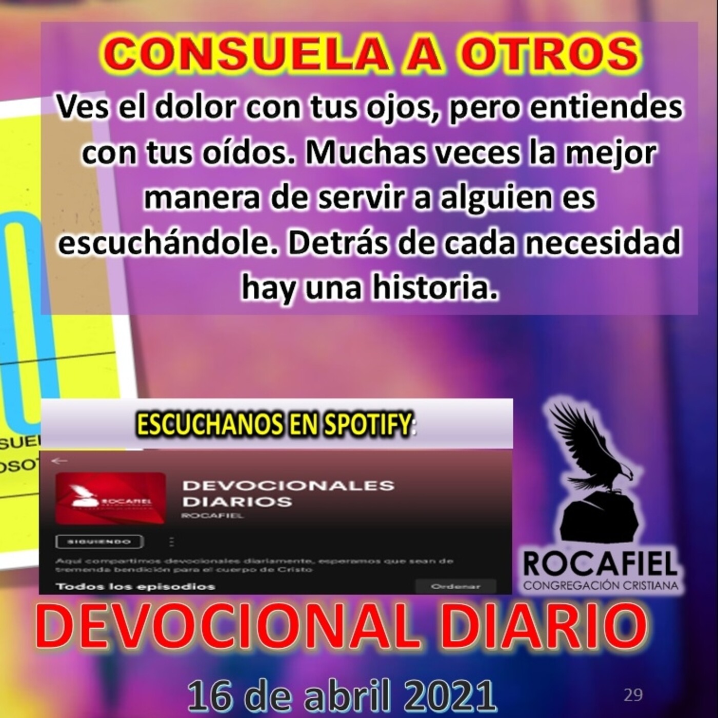 DEVOCIONALES DIARIOS