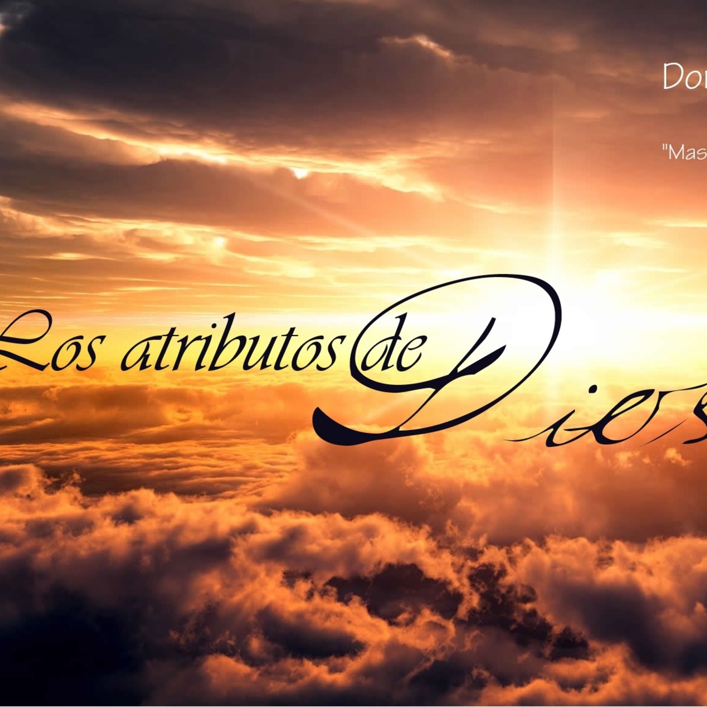 Los atributos de Dios