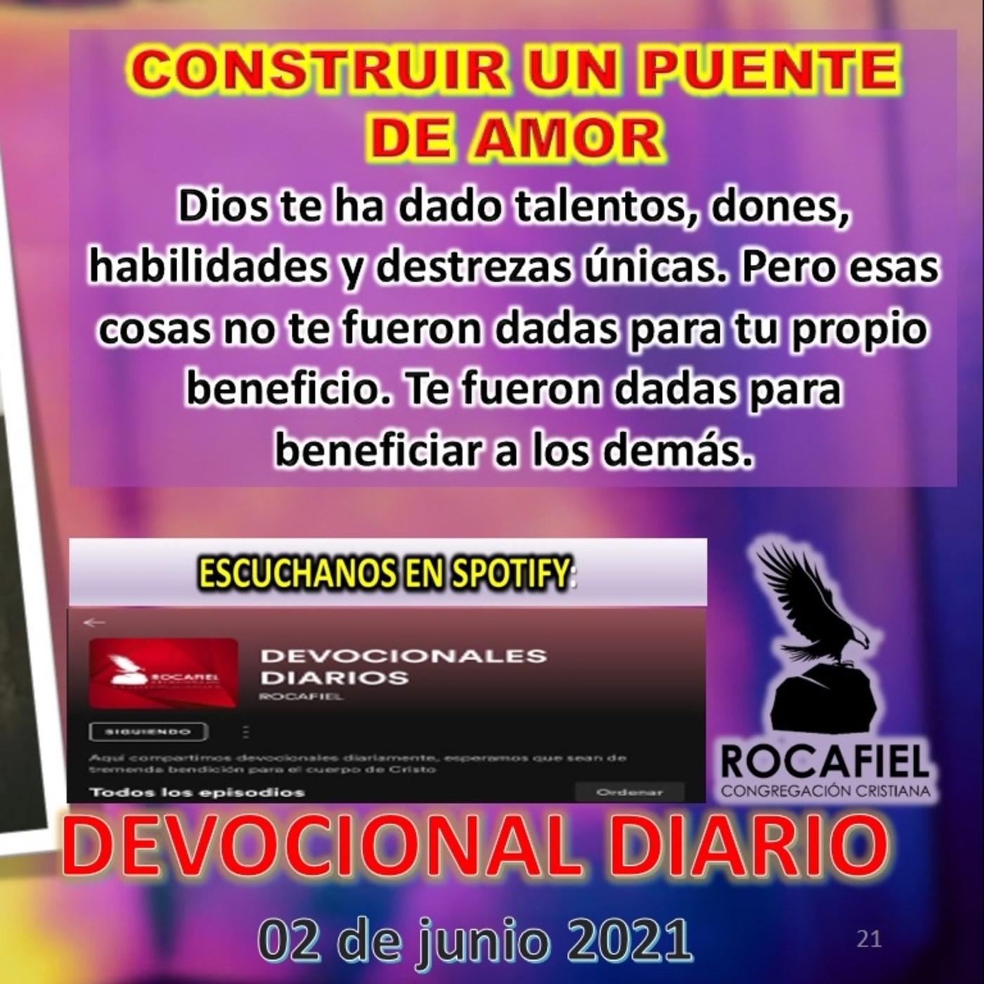 DEVOCIONALES DIARIOS