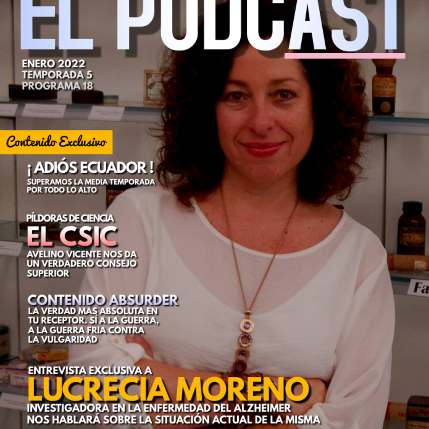 Acero y Vida 5x18.Lucrecia Moreno. Alzheimer. El CSIC episode artwork
