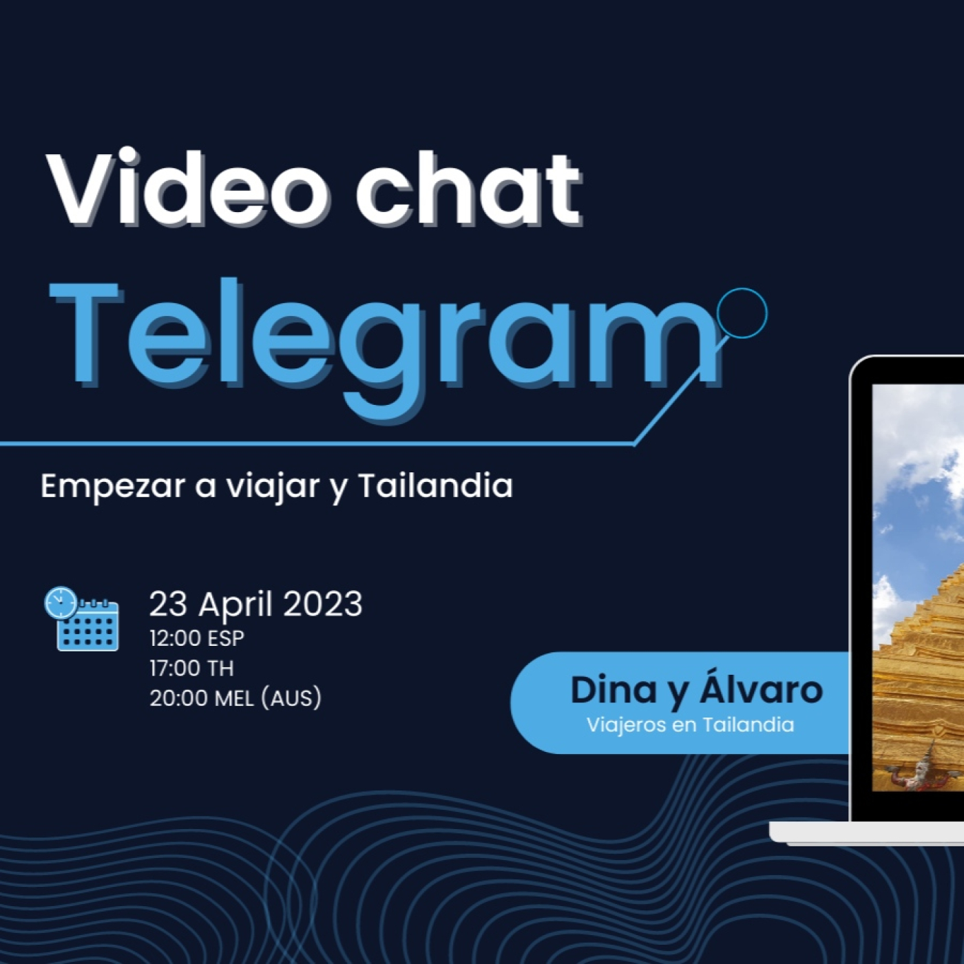Charla sobre viajar a Tailandia en el grupo de Telegram de Viajando Sin Planes - Episodio exclusivo para mecenas
