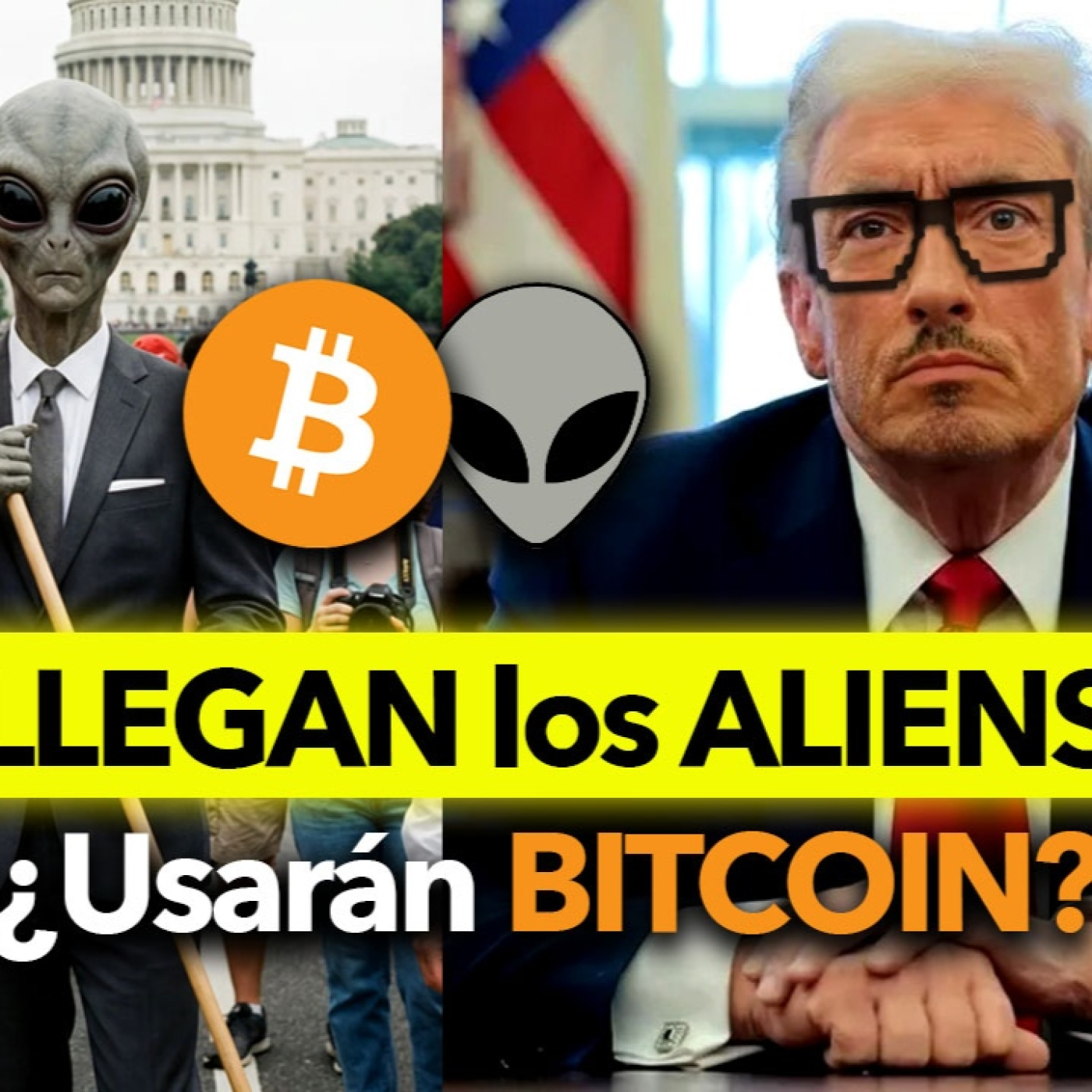 ¡LLEGAN los ALIENS! ¿Usarán BITCOIN?