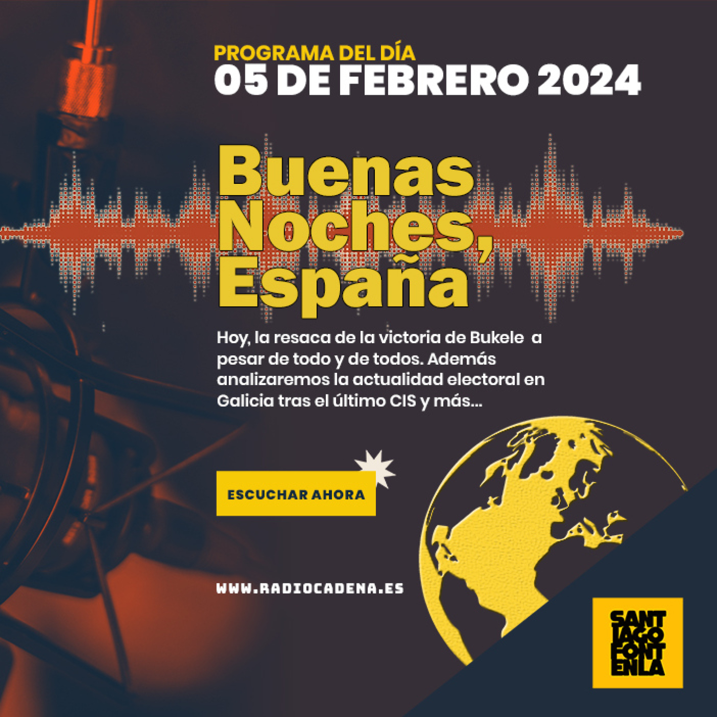 La victoria de Bukele como referencia democrática. Elecciones gallegas ¿Por qué VOX no despega? episode artwork
