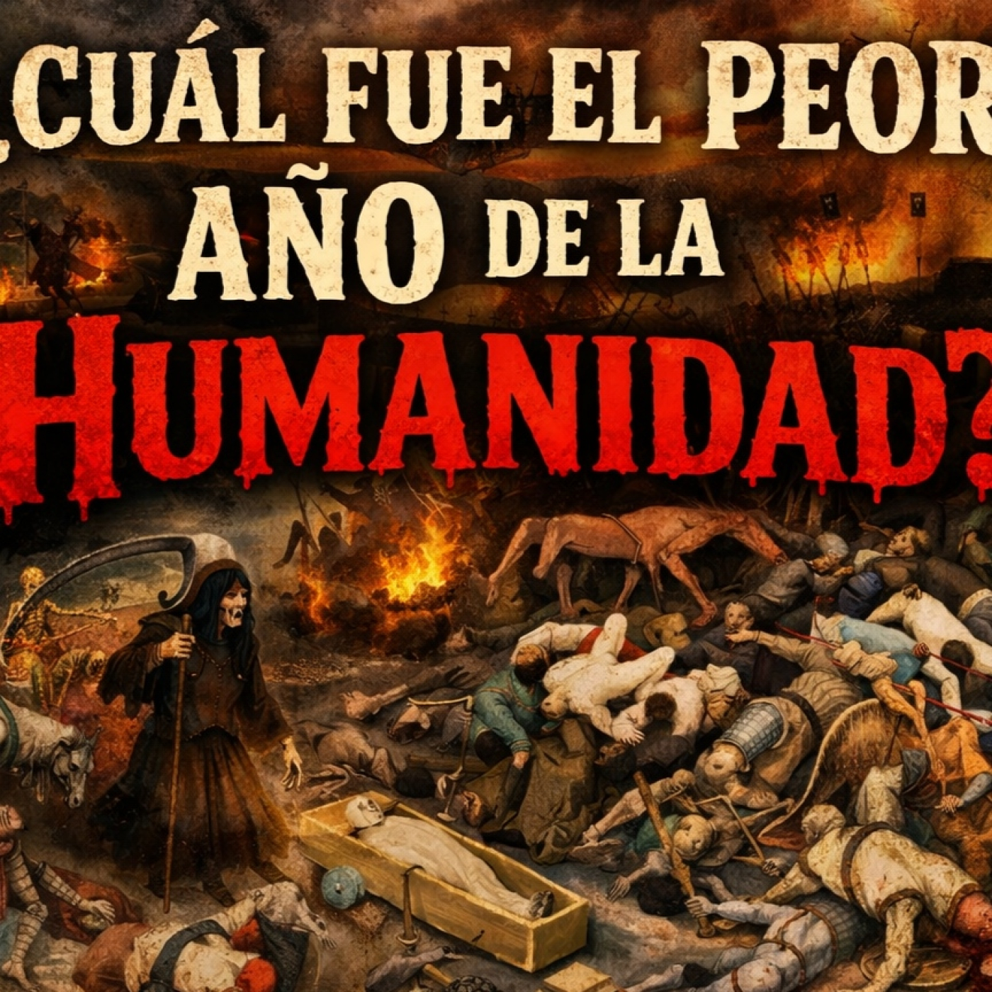 ¿Cuál es el peor año de la humanidad?☠️ #historia #epidemia #catástrofe #podcast